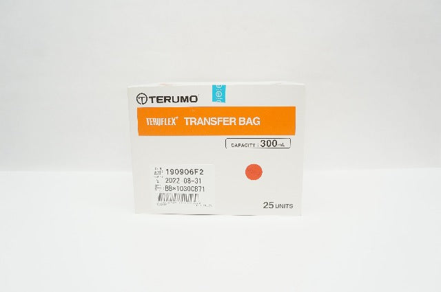 Terumo BB*T030CB71 Teruflex Transfer Bag 300 mL (x) - Box of 25