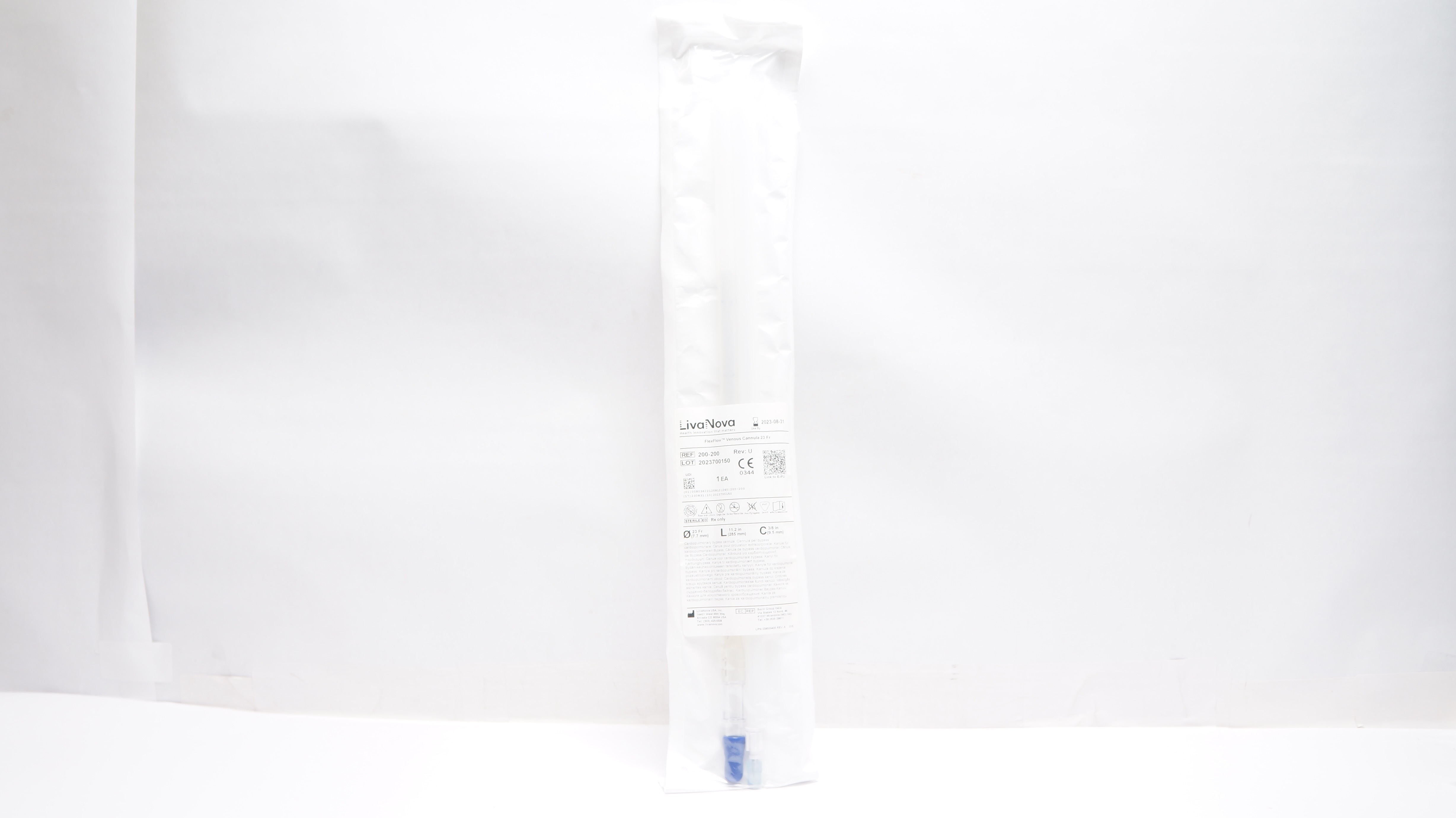 LivaNova 200-200 FlexFlow Venous Cannula 23Fr (x)