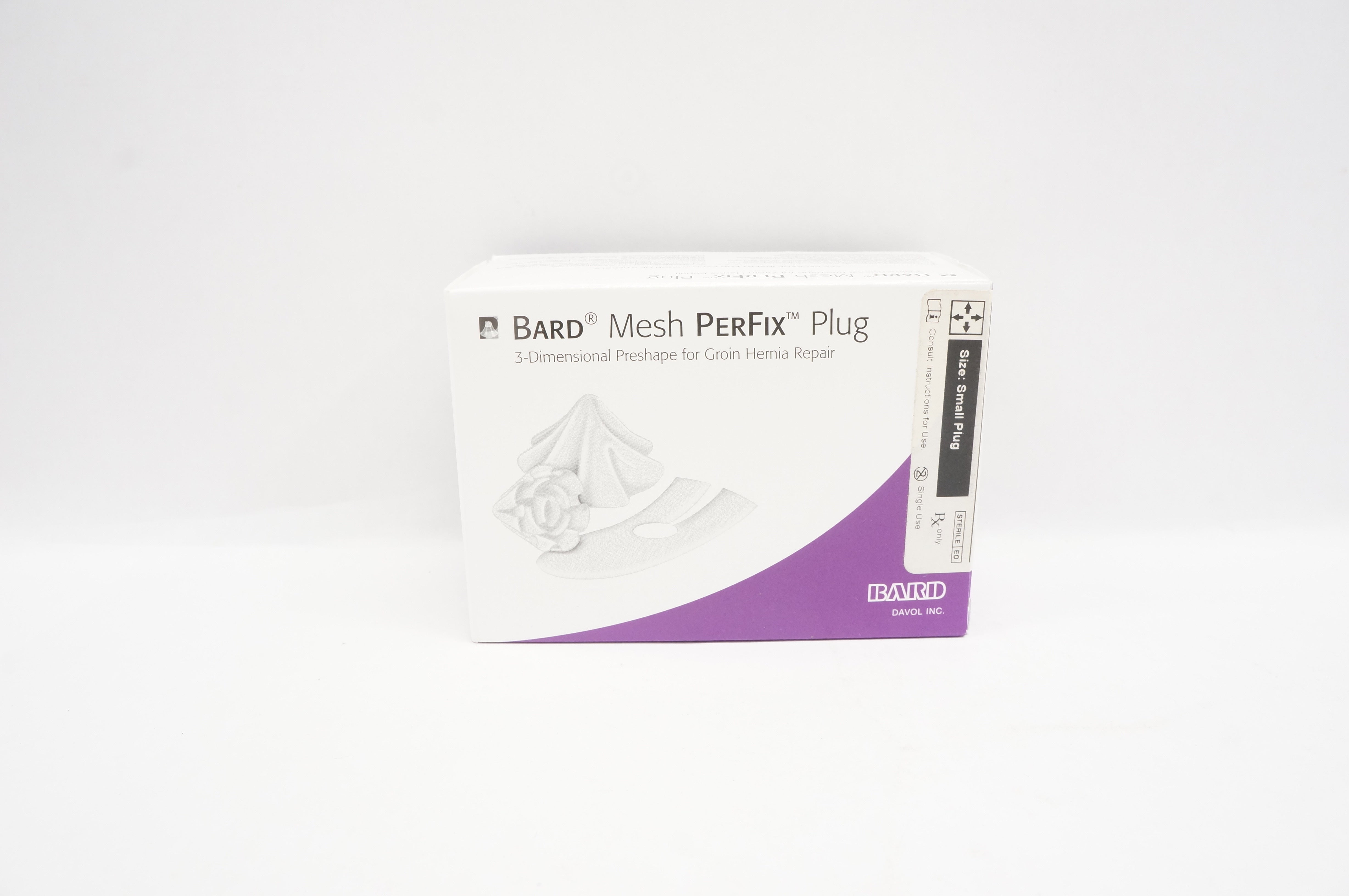 Bard 0112750 Mesh Perfix Plug Small Monofilament Small Plug - Box of 2 (x)