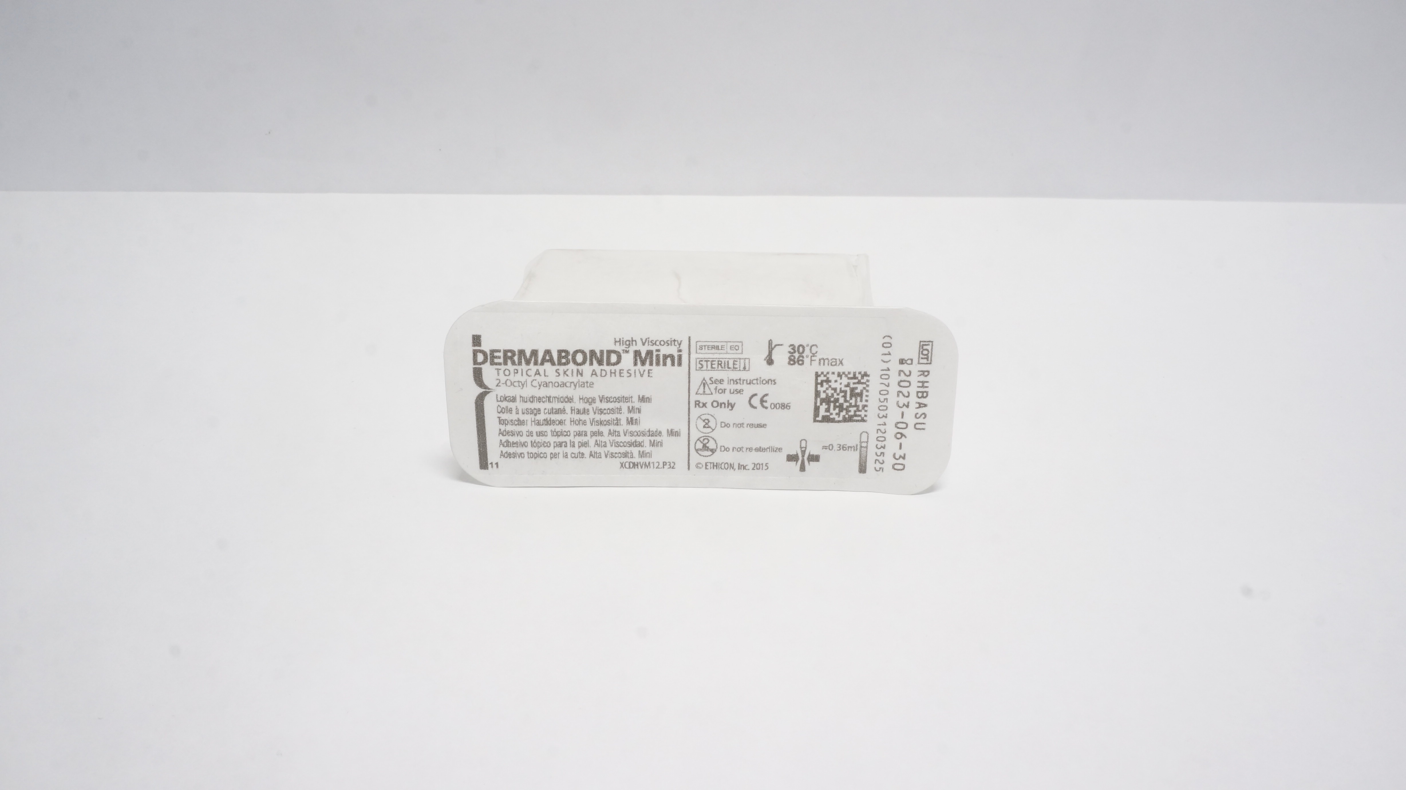 Ethicon Dermabond Mini High Viscosity Topical Skin Adhesive 0.36ml (x)