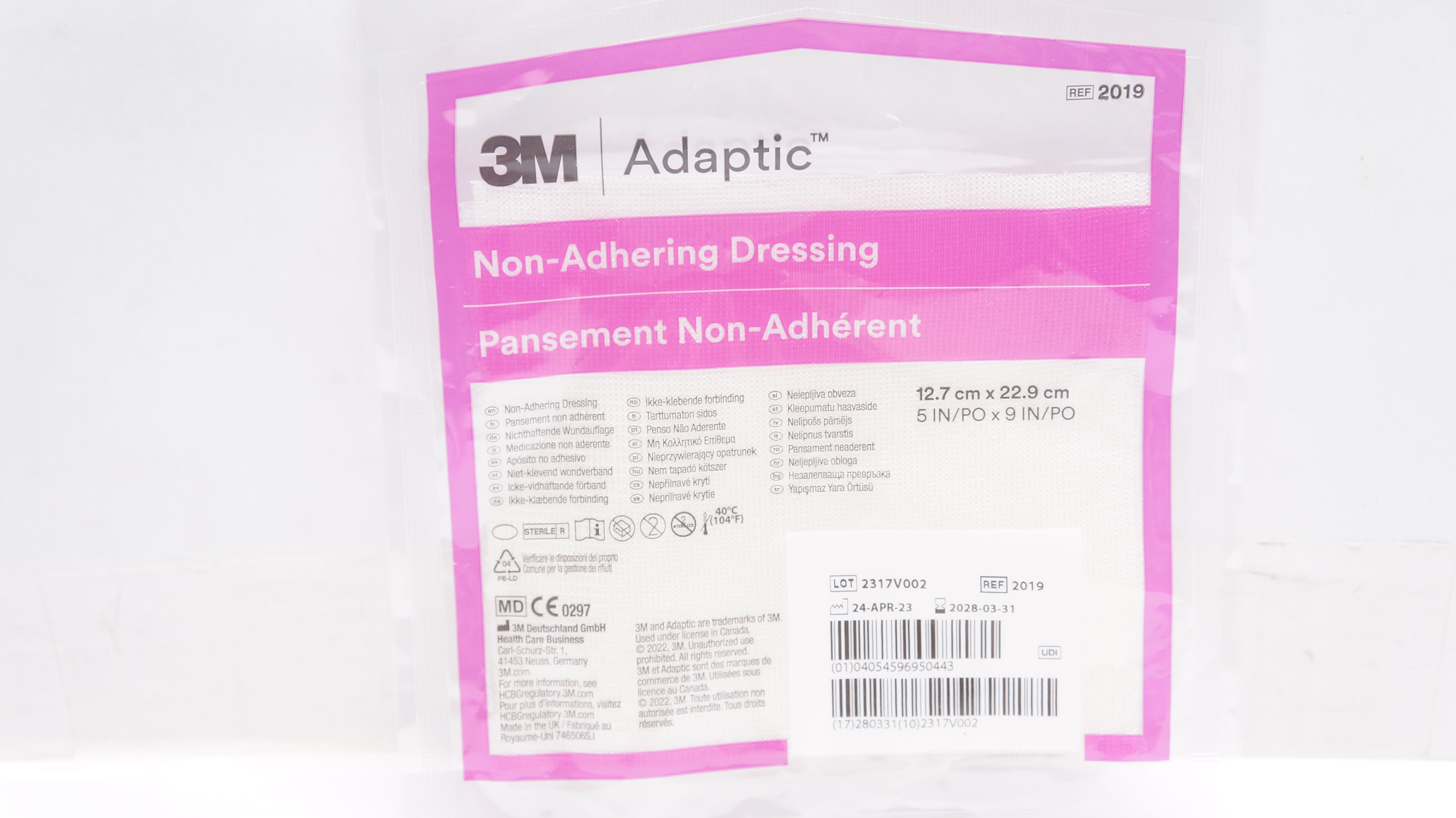 Adaptic Non-Adhering Dressing - 5 x 9" - Each Adaptic Non-Adhering Dressing - 5 x 9" - Each