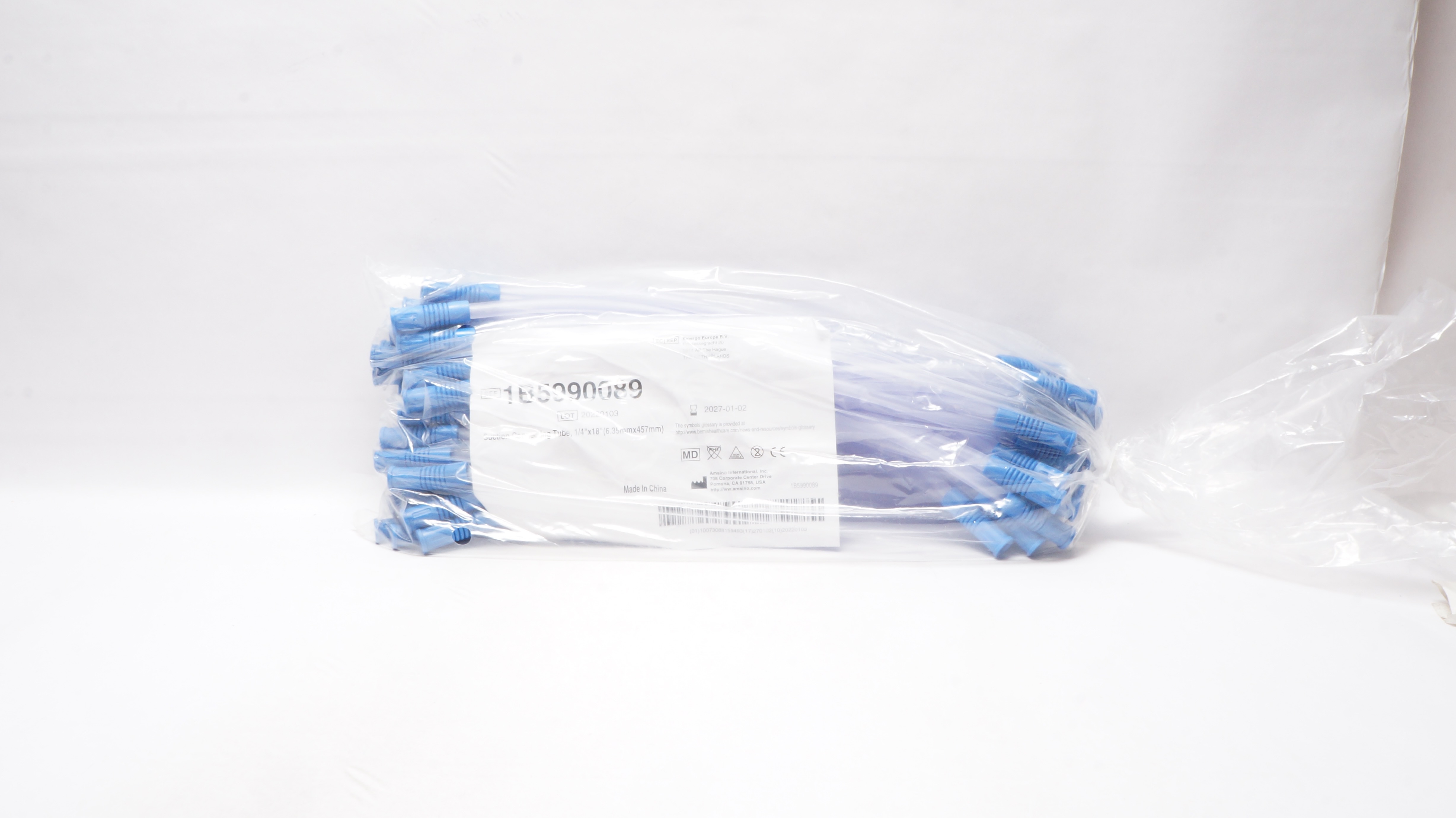 Amsino 1B5990089 Suction Connecting Tube 1/4inch x 18inch
