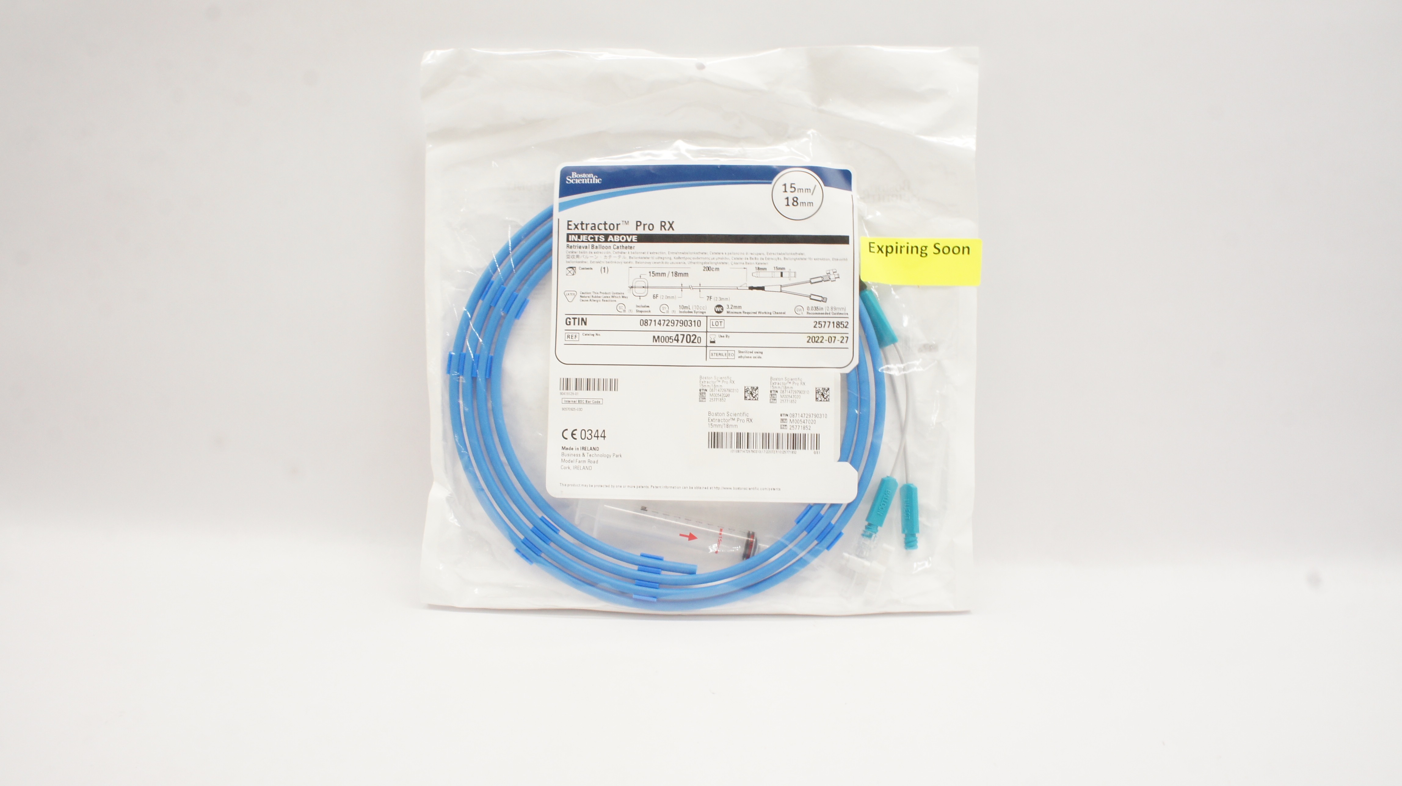 Boston Scientific 4702 Extractor Retrieval Balloon Cath. 15mm/18mm (x)
