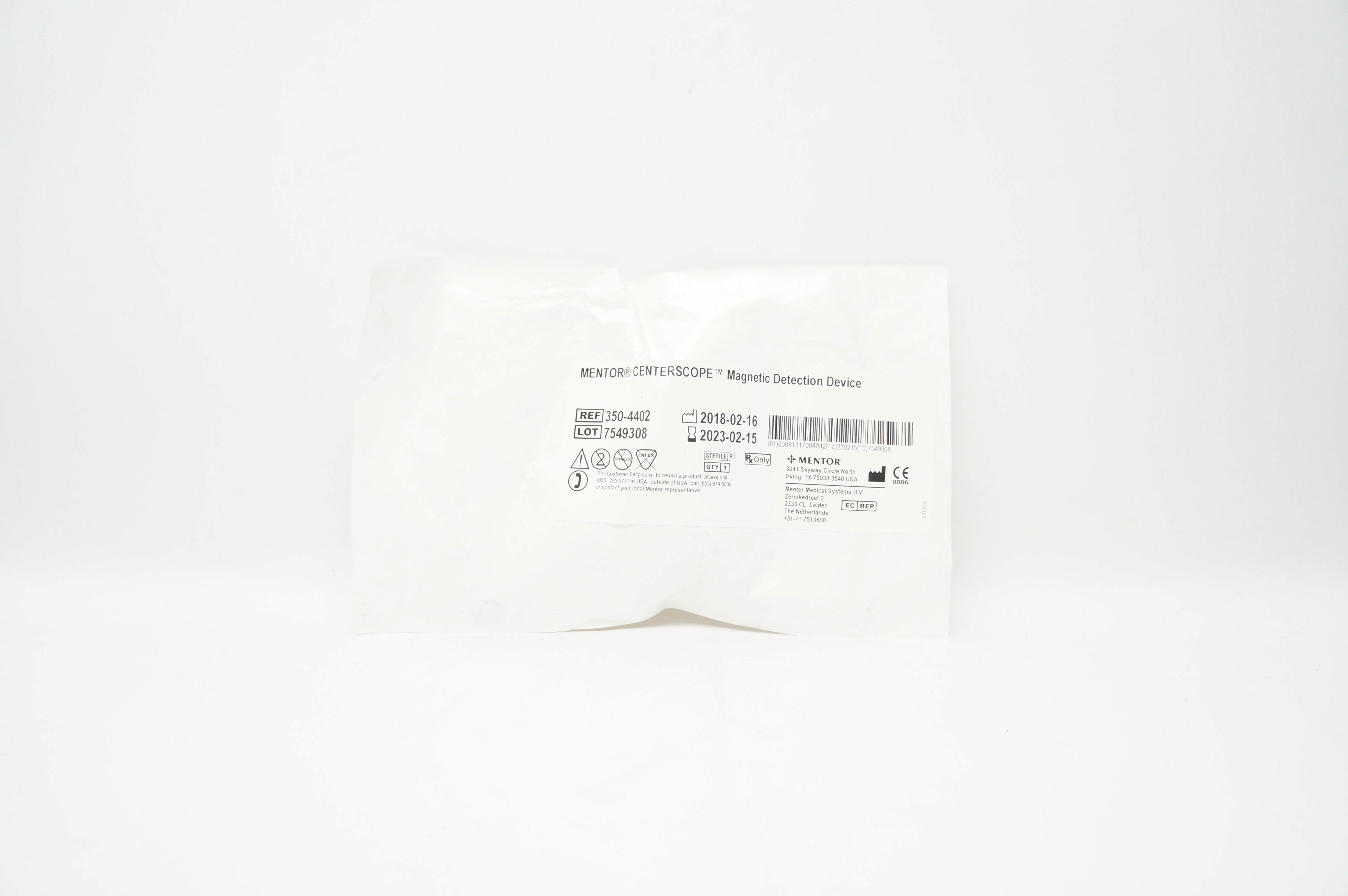 Mentor 350-4402 Centerscope Magnetic Detection Device