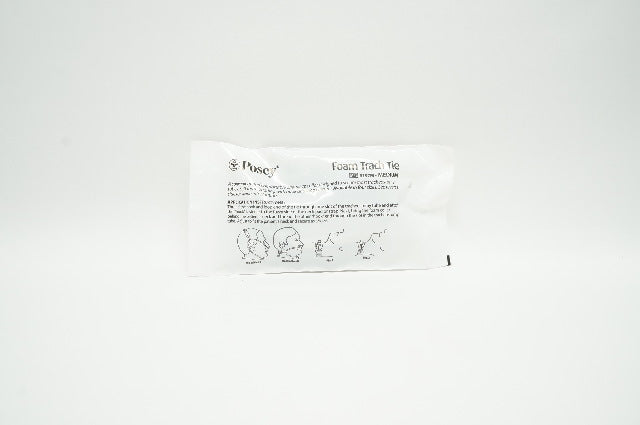 Posey 8197M Foam Trach Tie Medium, Adolescent and Adult, Neck 9-14