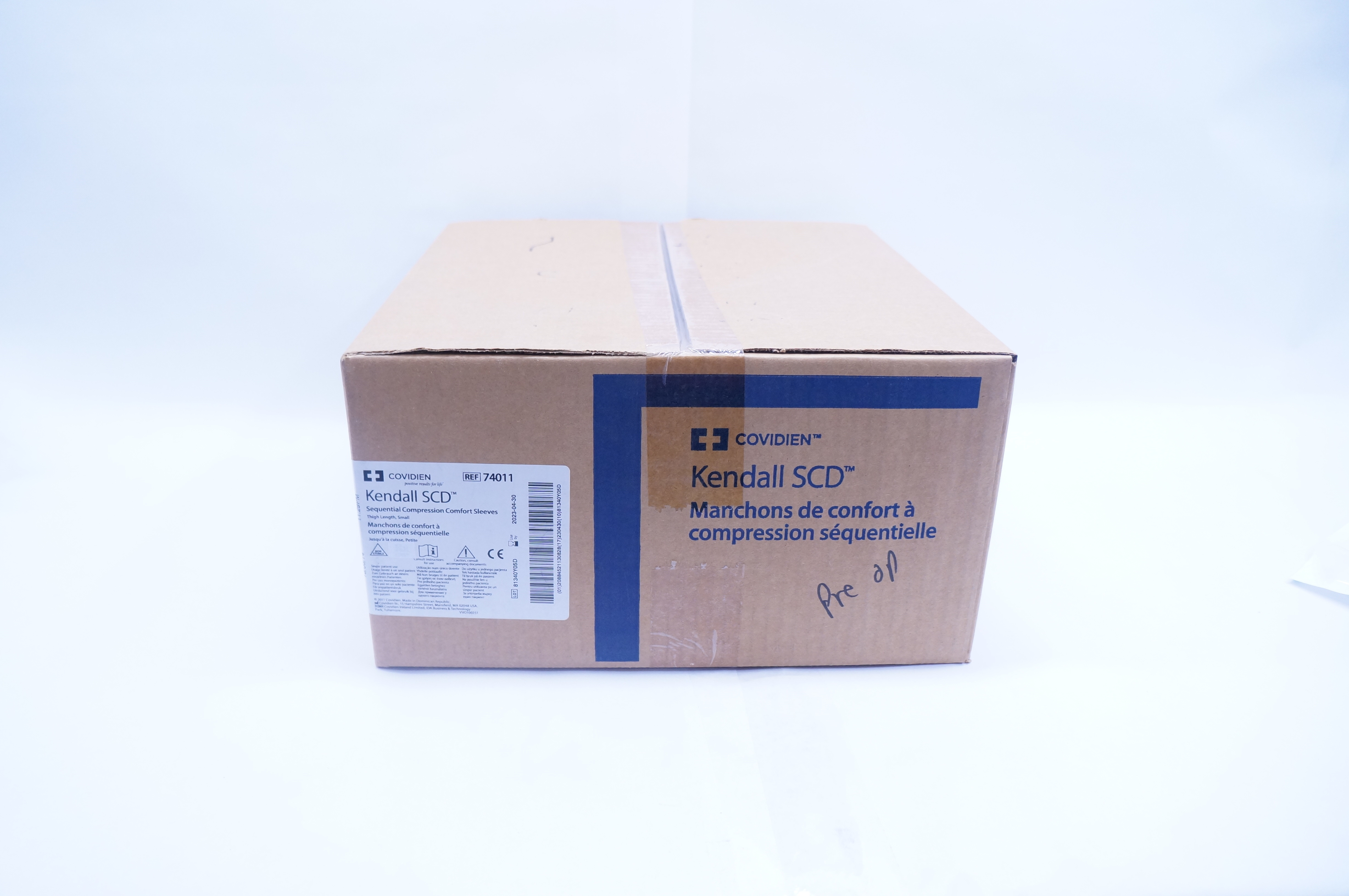 Covidien 74011 Kendall SCD Sequential Compression Sleeves, Small - Box of 5