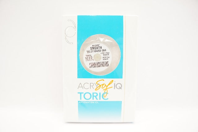 Alcon SN6AT4 AcrySof IQ Toric Astigmatism IOL 12.5D 2.25D CYL 13.0mm x 6.0mm (x)