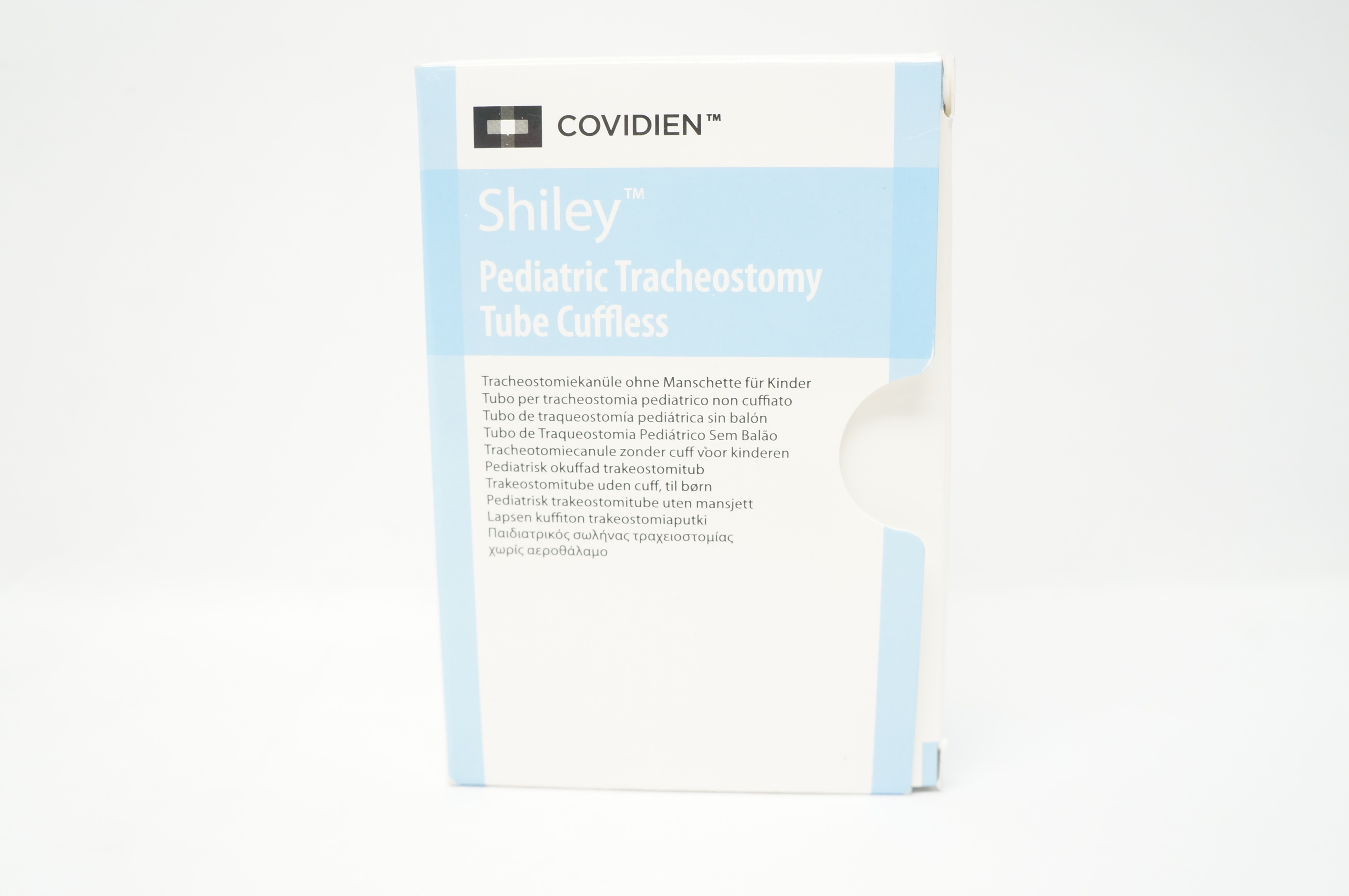 Covidien 4.5PED Shiley Pediatric Tracheostomy Tube Cuffless 4.5mm x 6.5mm (x)