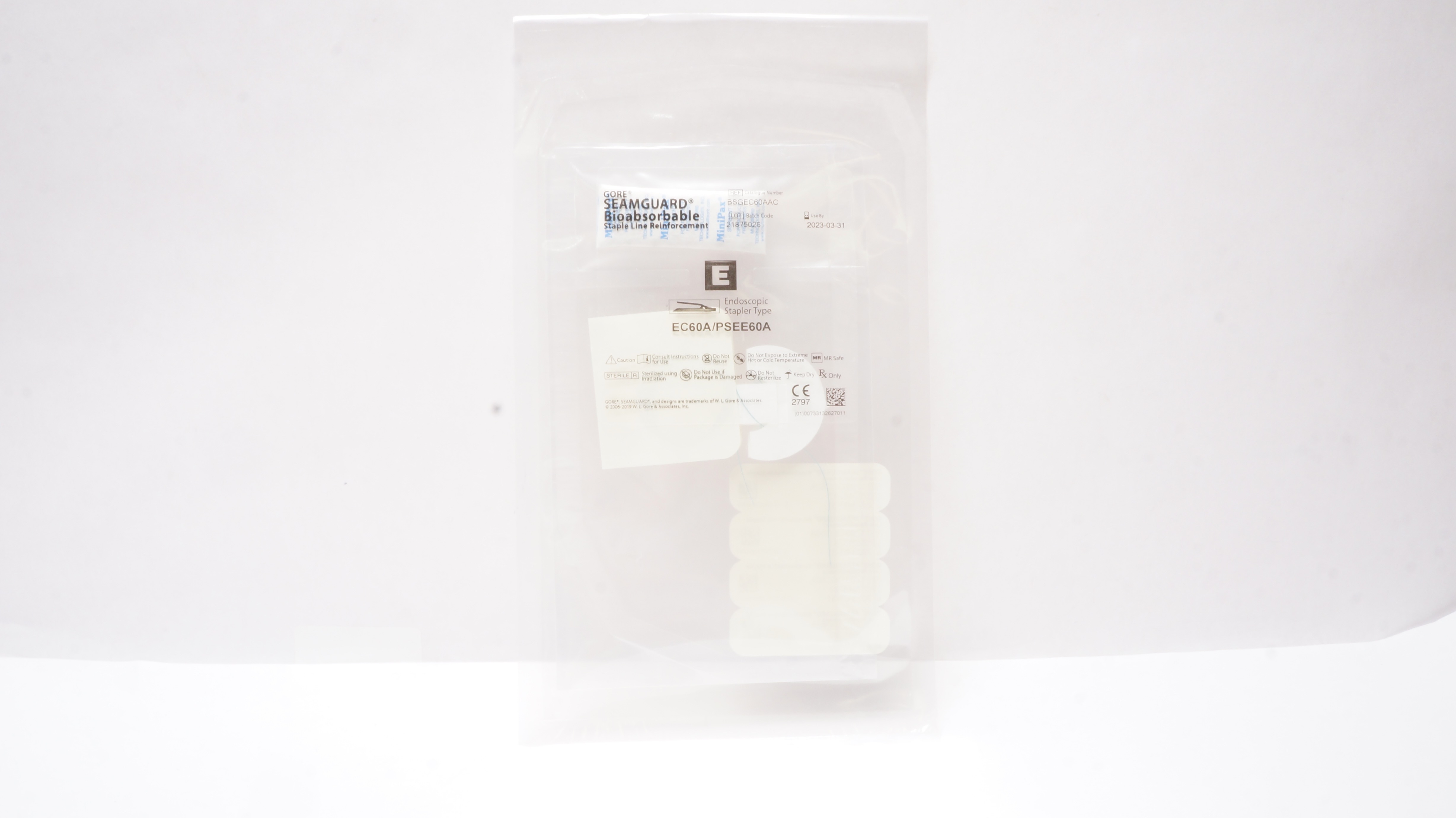 Gore 12BSGEC60A Seamguard Bioabsorbable Staple Line Reinforcement (x)