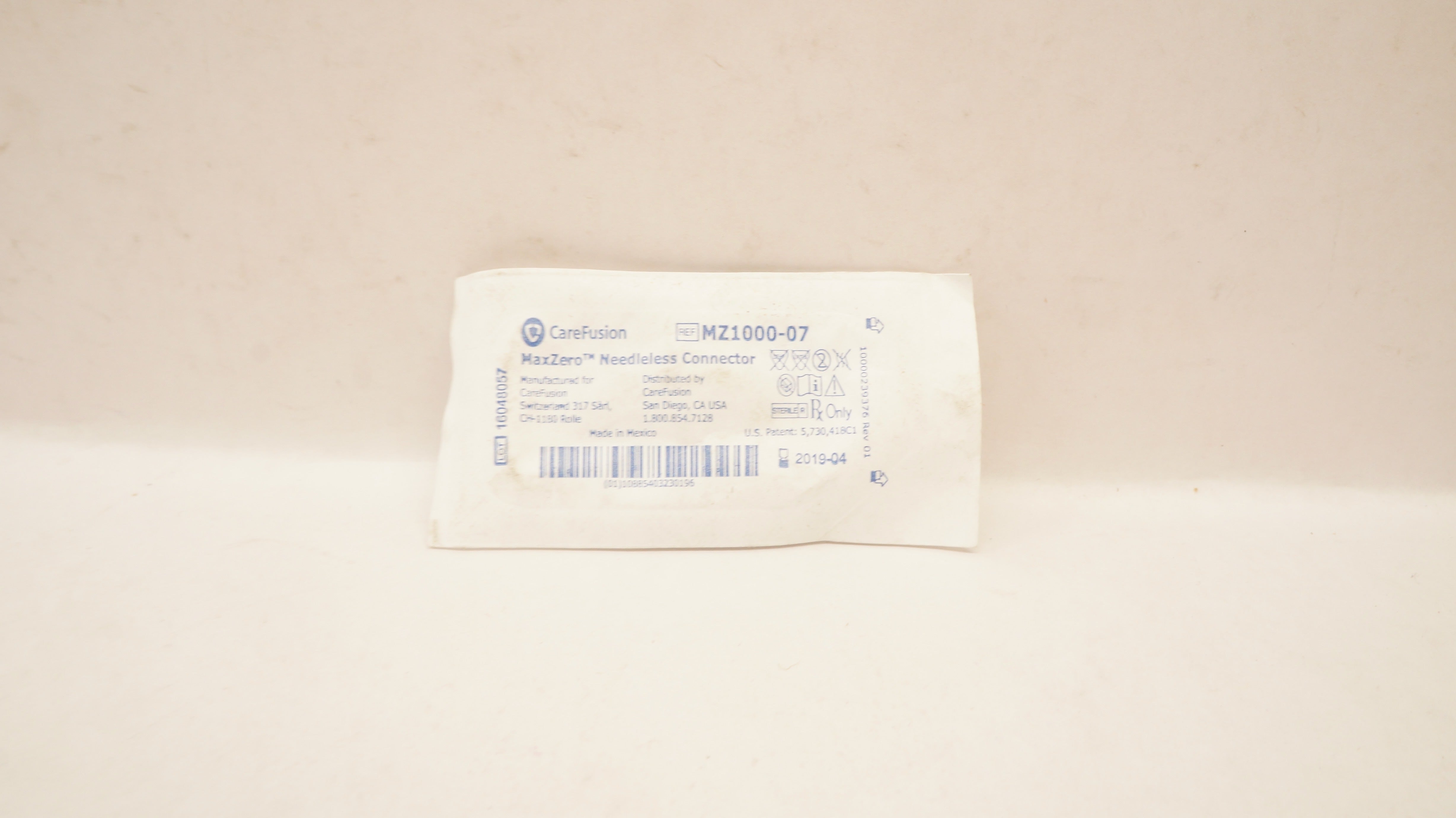 CareFuion MZ1000-07 MaxZero Ndleless Connector (x)