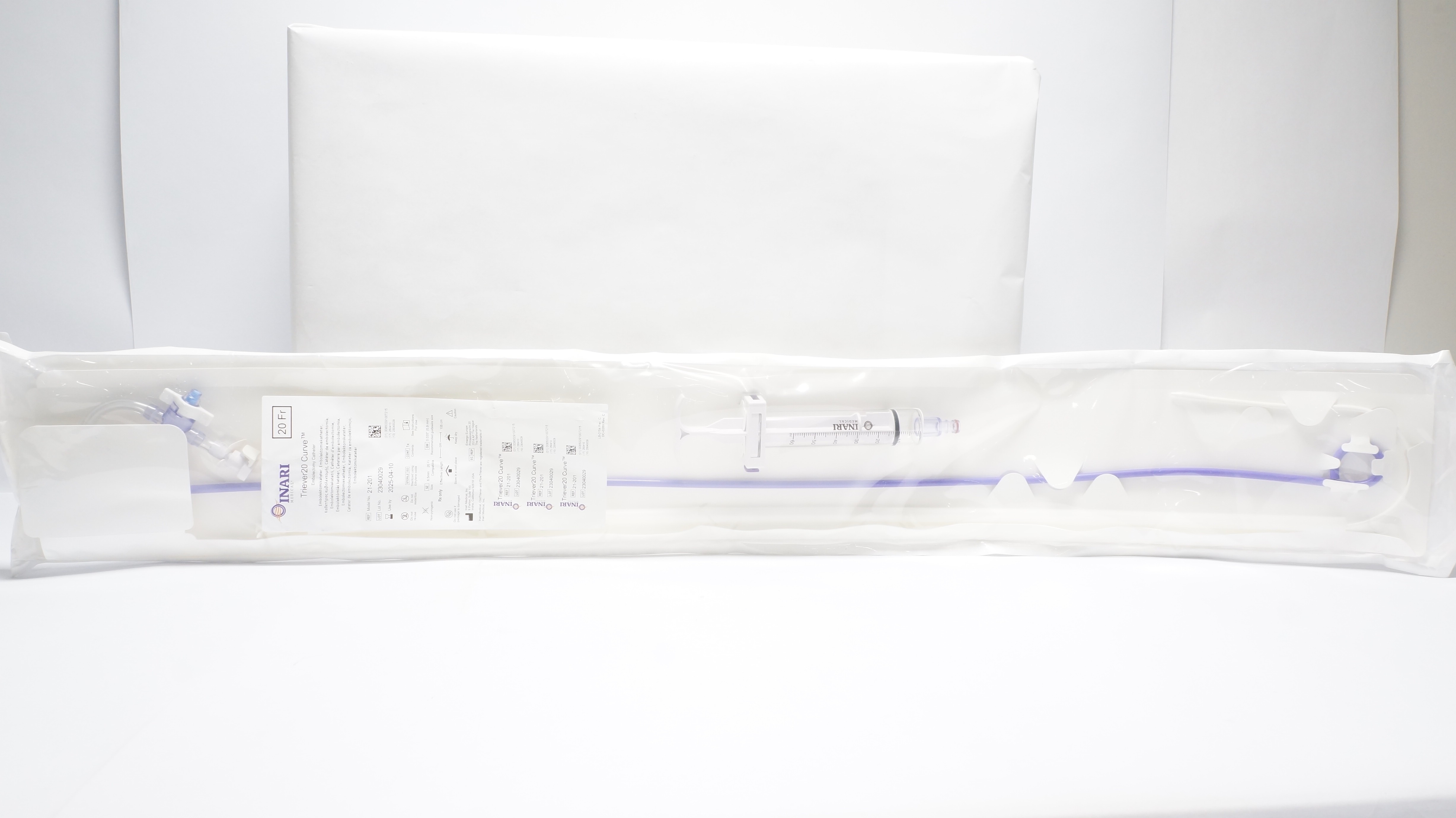 Inari Medical 21-201 Triever20 Curve Embolectomy Catheter 20Fr (x)