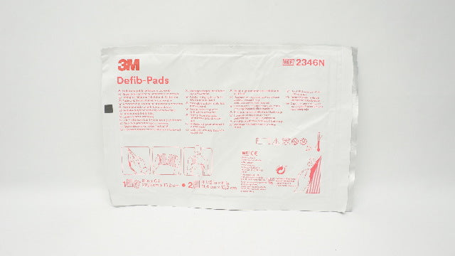3M 2346N Defib-PaD Conductive Gel Pads 9inch x 6inch 4-1/2inch x 6inch