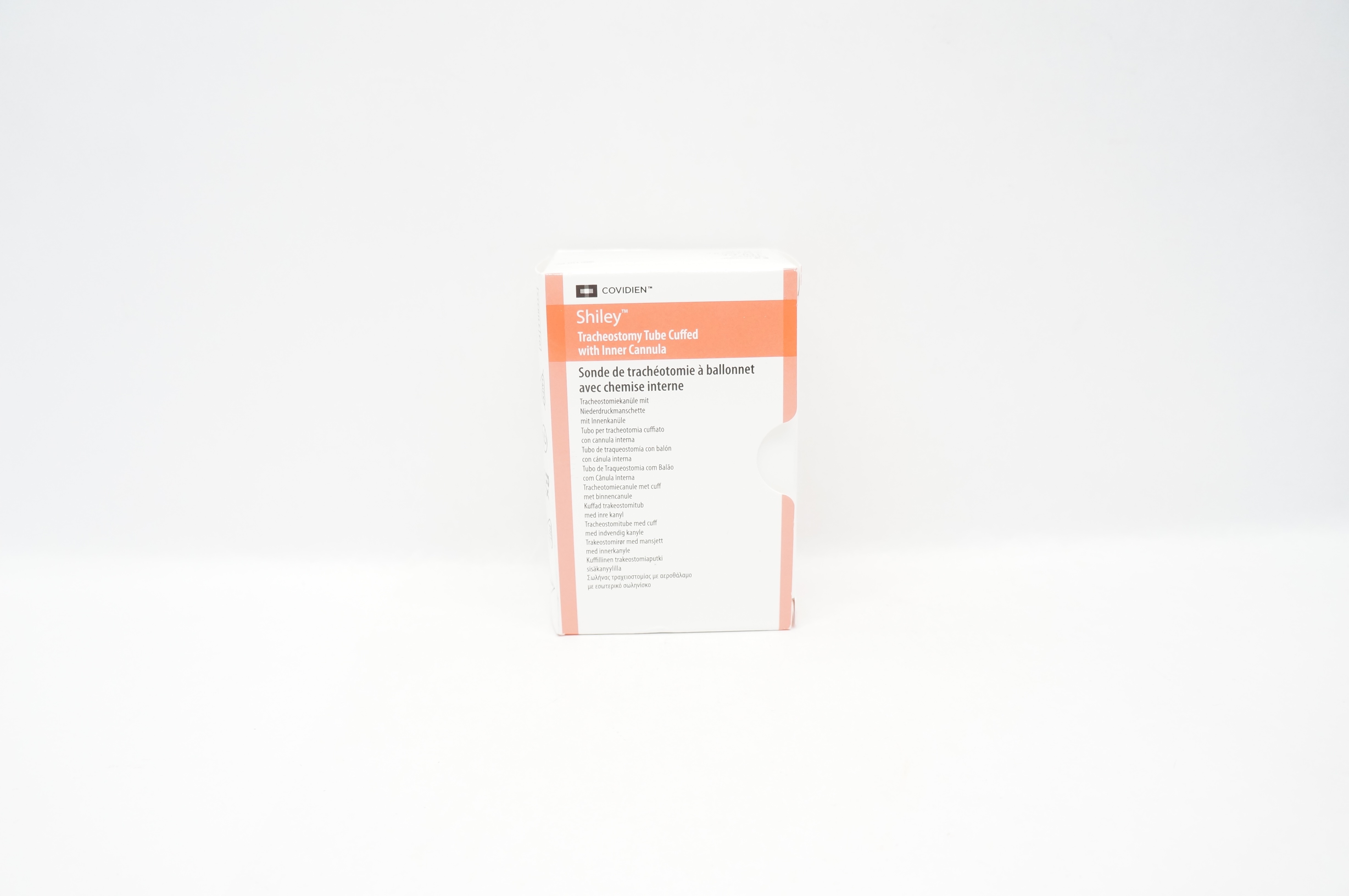 Covidien 10LPC Shiley Tracheostomy Tube Cuffed W/Inner Cannula