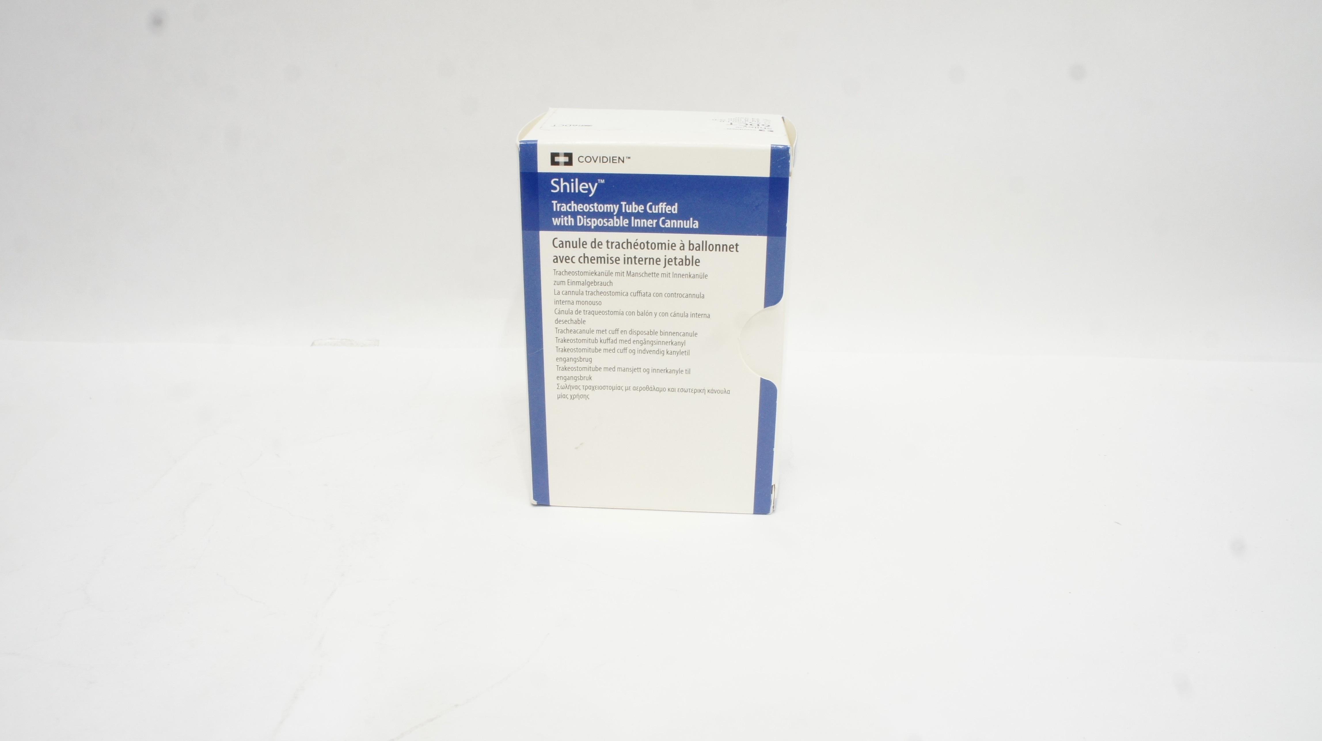 Covidien 6DCT Shiley Tracheostomy Tube Cuffed 6.4mm ID x 10.8mm OD x 24.0 x 74mm