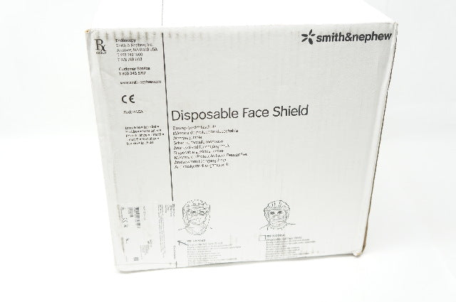 Smith & Nephew 7209463 Full-Face Shield, Disposable - Case of 50