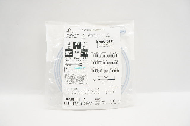 EV3 AB35W08040135 EverCross .035inch OTW PTA Dilatation Catheter 6F (x)