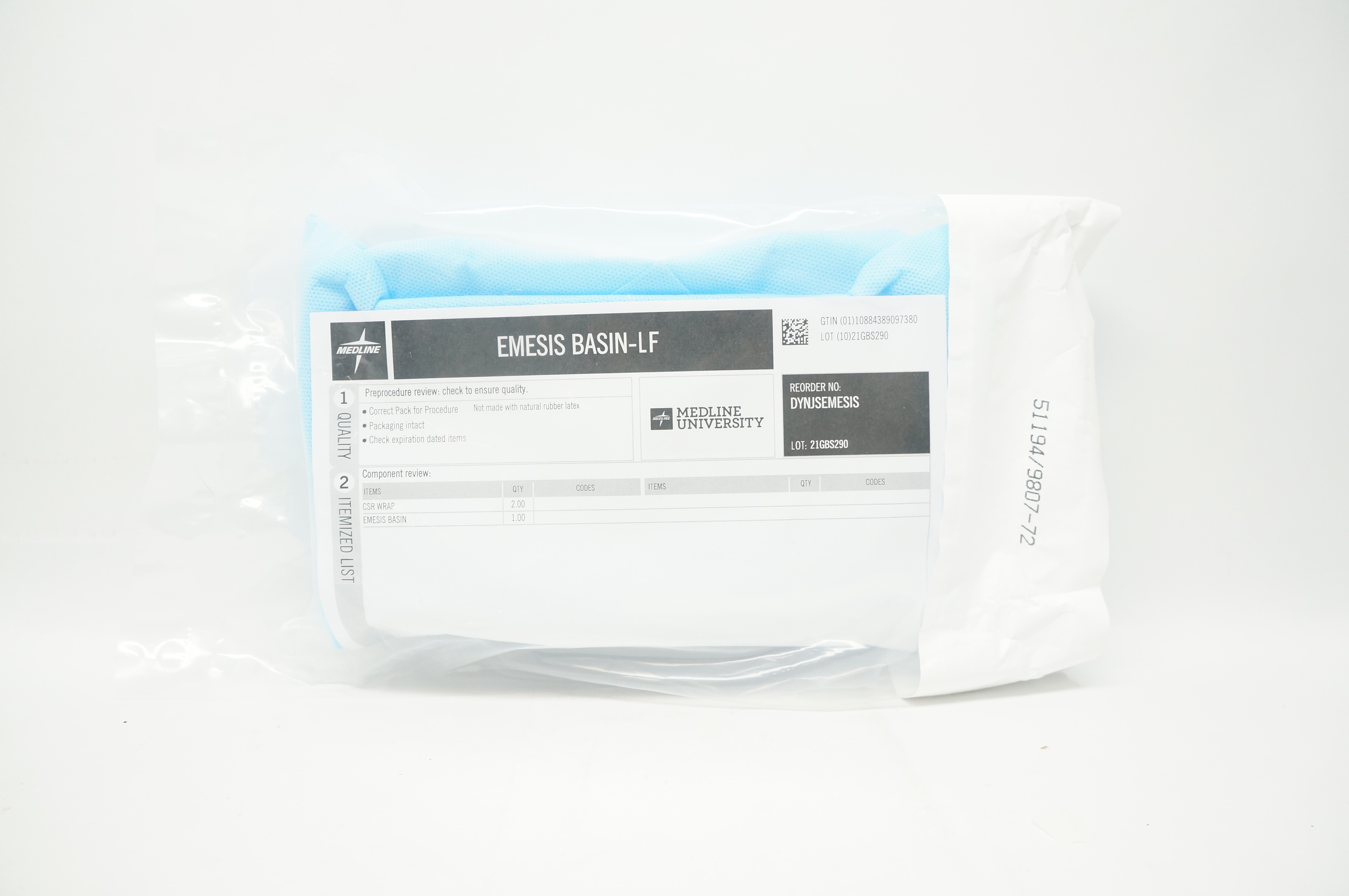 Medline DYNJSEMESIS Emesis Basin-LF
