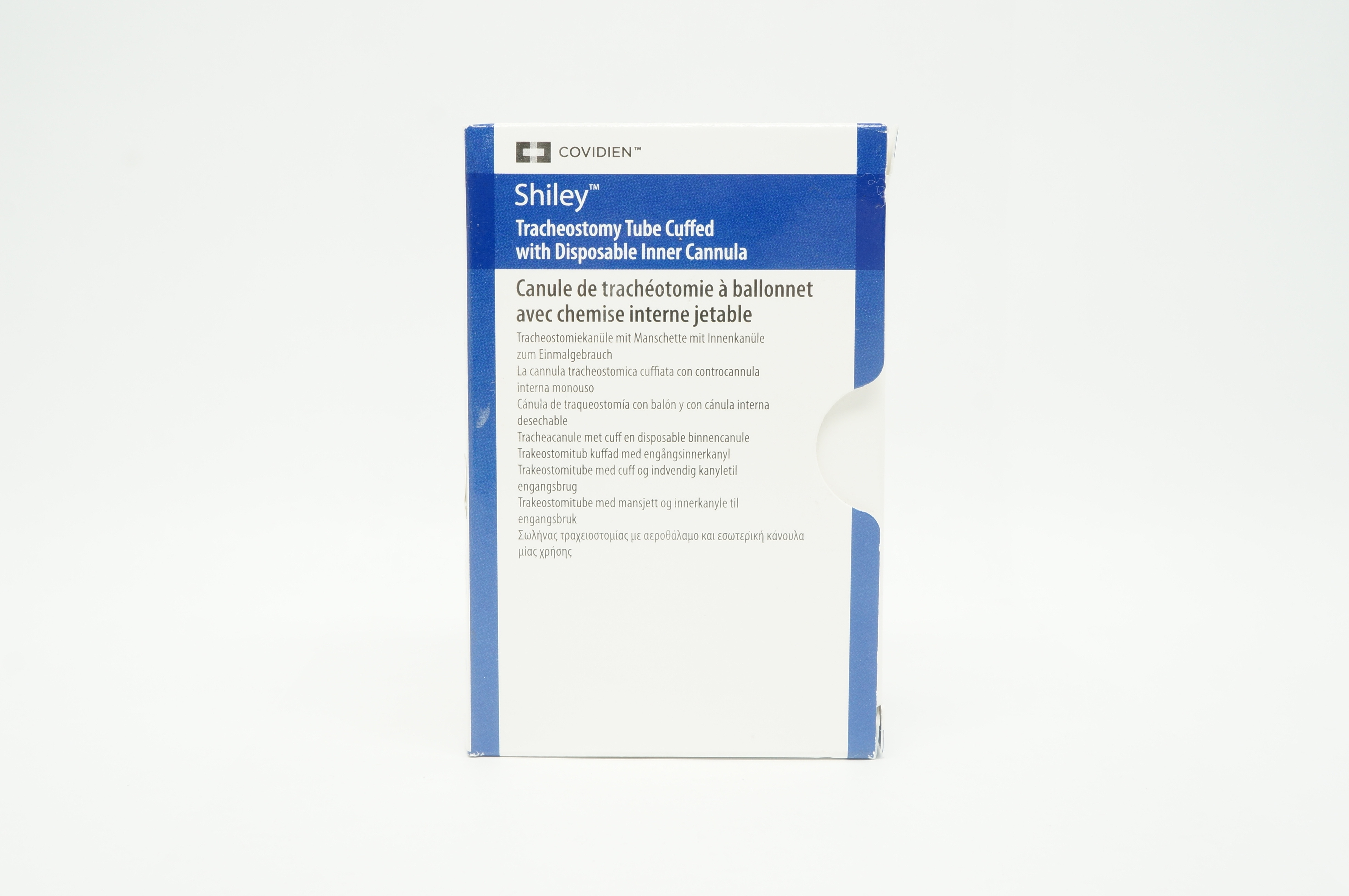 Covidien 6DCT Shiley Tracheostomy Tube Cuffed 6.4 I.D. x 10.8 O.D. x 24.0 x 74mm