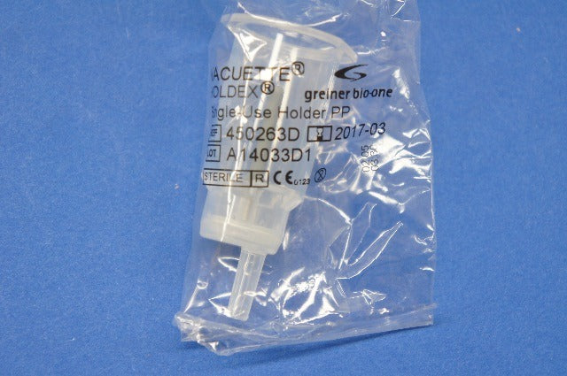 Greiner Bio-One Vacuette 450263D Holdex Singl-Use Holder PP (x)