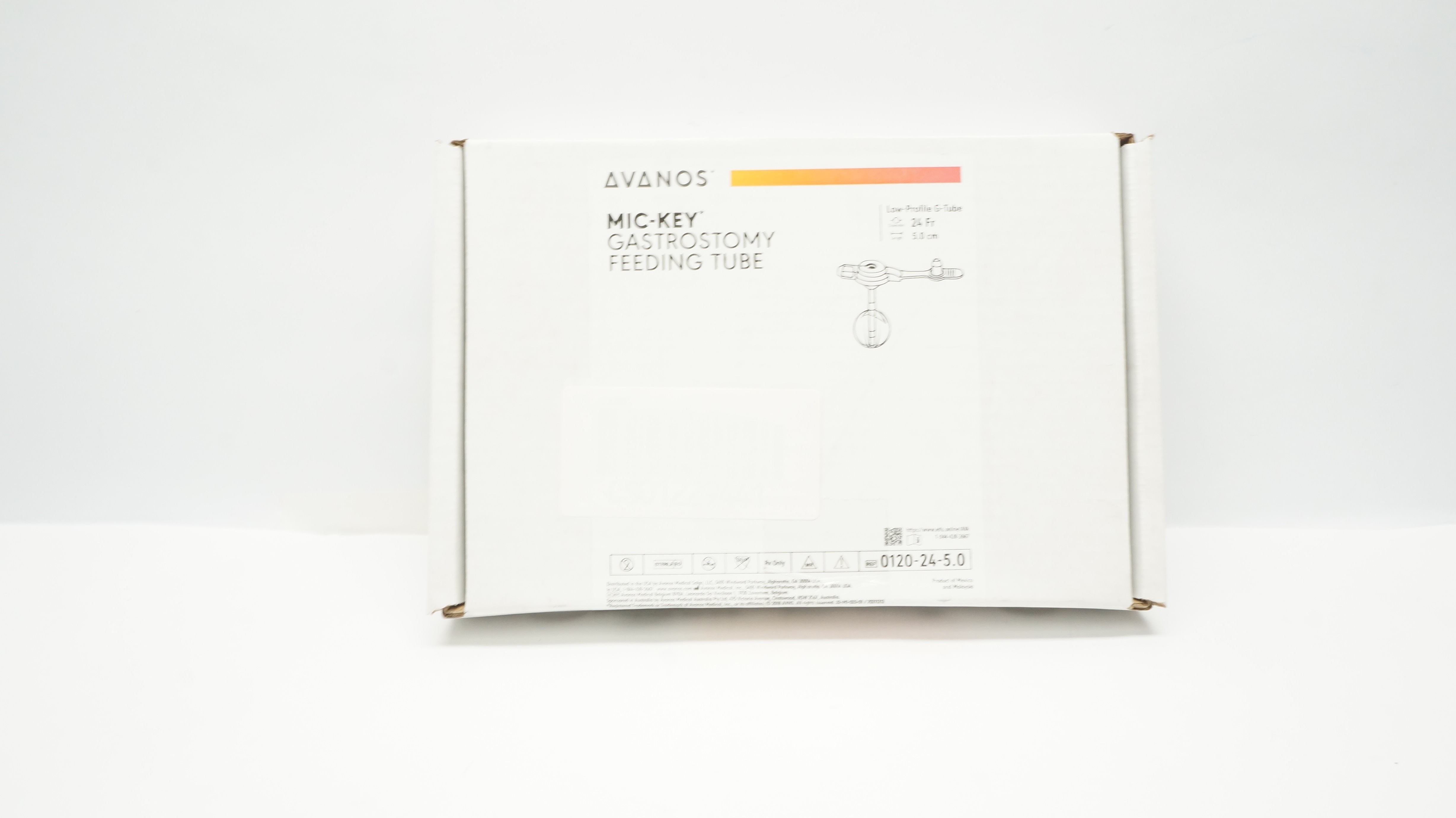 Avanos 0120-24-5.0 Mic-Key Gastrostomy Feeding Tube 24Fr x 5.0cm