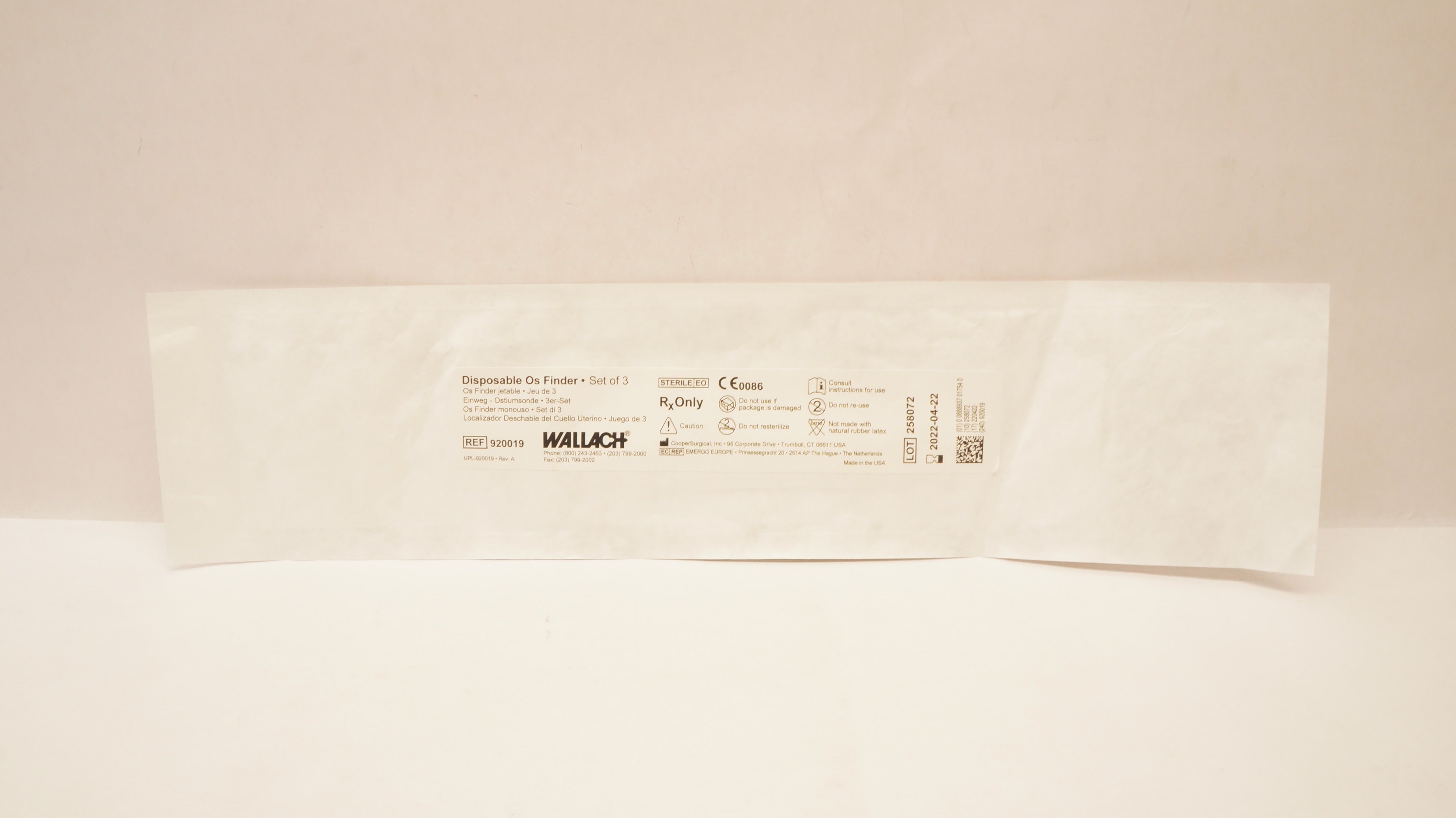 Wallach 920019 Disposable Os Finder ~ Exp. ~ Lot of 2