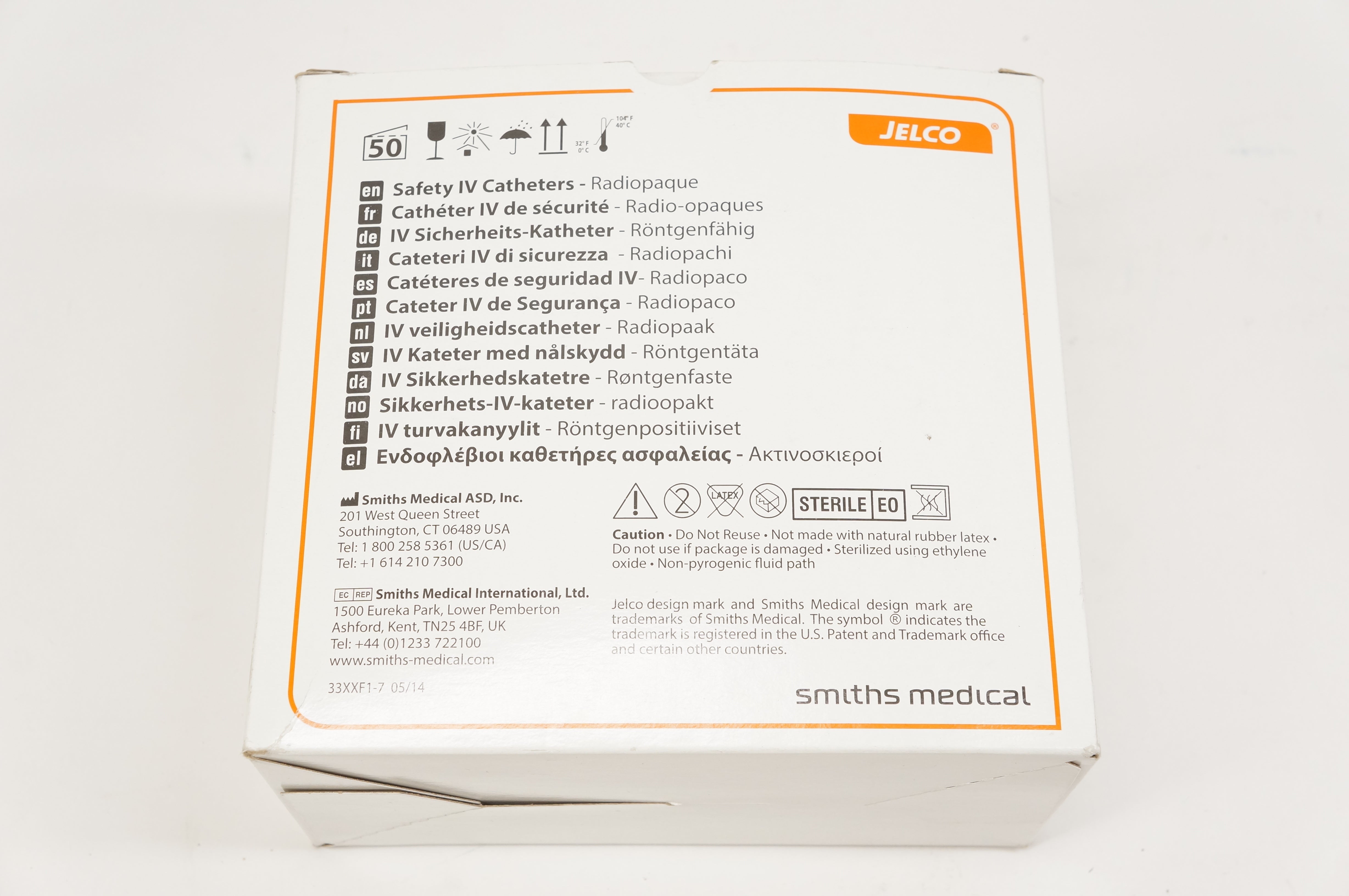 Smiths Medical 3067 Safety IV Cath. ProtectIV Plus 20G x 1inch (x) - Box of 50
