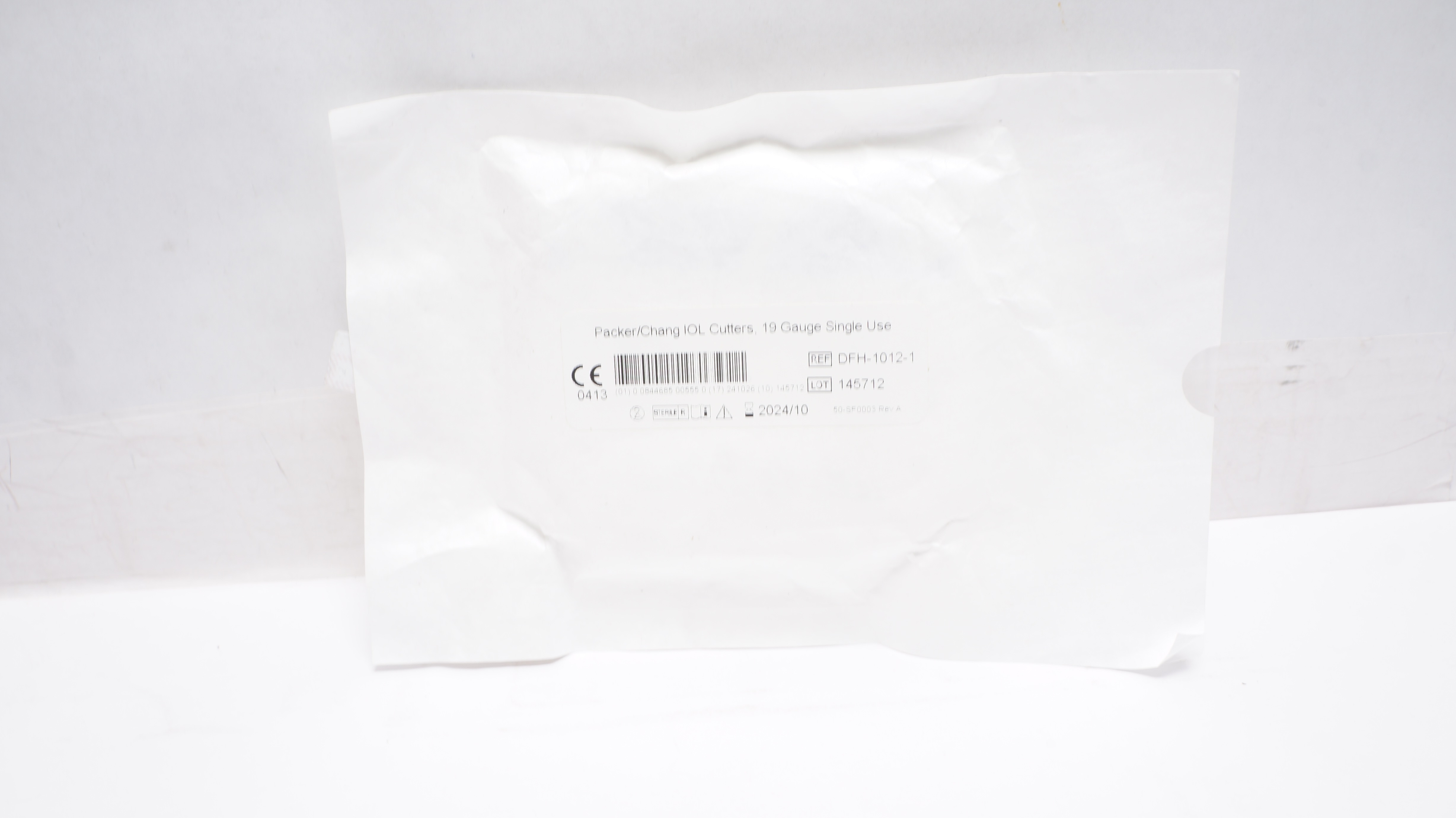 MicroSurgical Technology DFH-1012-1 Packer/Chang IOL Cutters,19Gauge