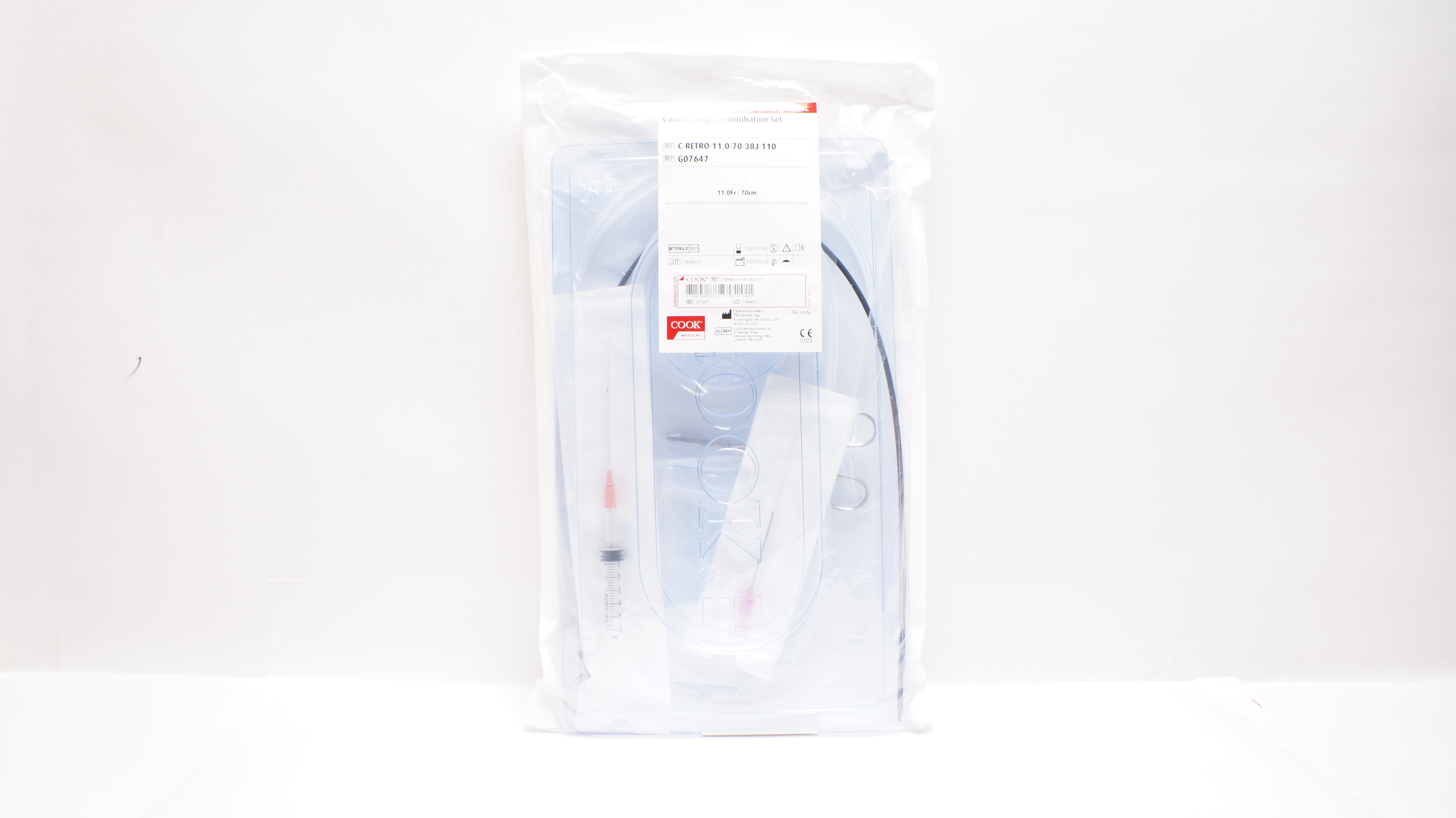 Cook Medical G07647 Retrograde Intubation Set  11.0Fr x 70cm (x)