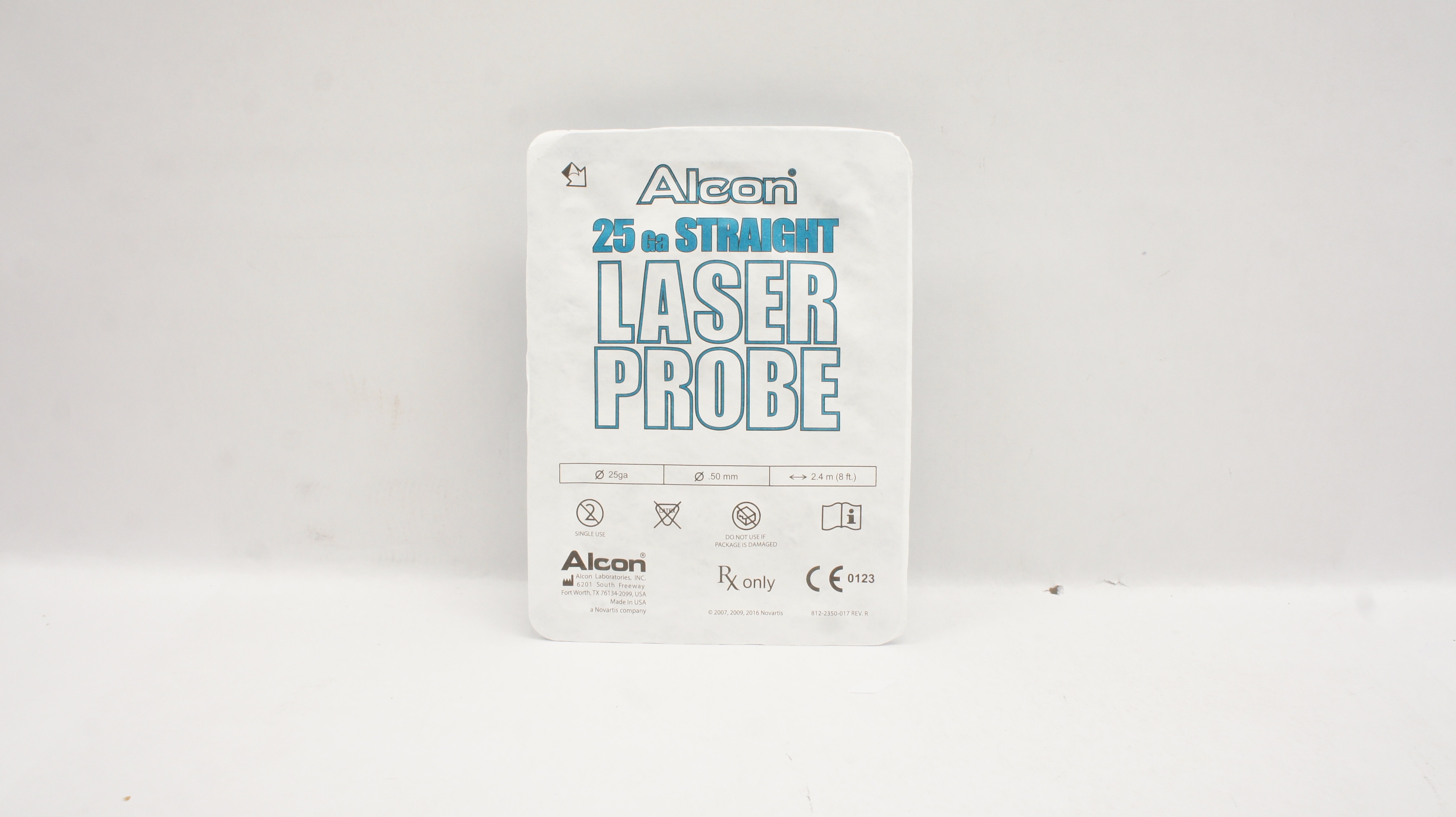 Alcon 8065750978 Novartis Laser Probe Straight 25Ga x 50mm x 8ft