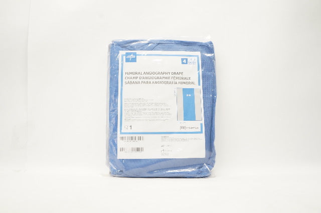 Medline DYNJP4104 Femoral Angiography Drape 80inch x 135inch