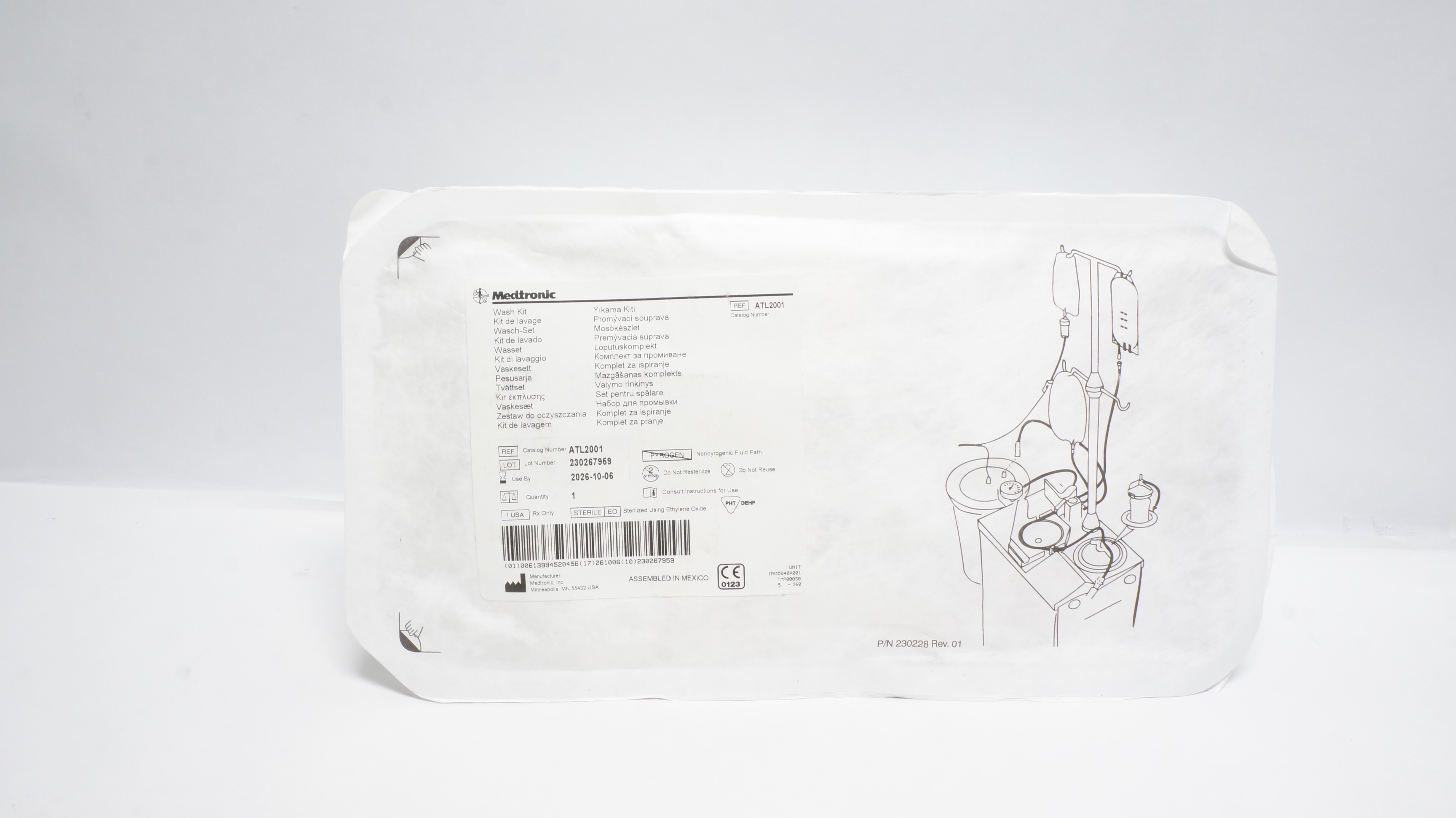 Medtronic ATL2001 Wash Kit