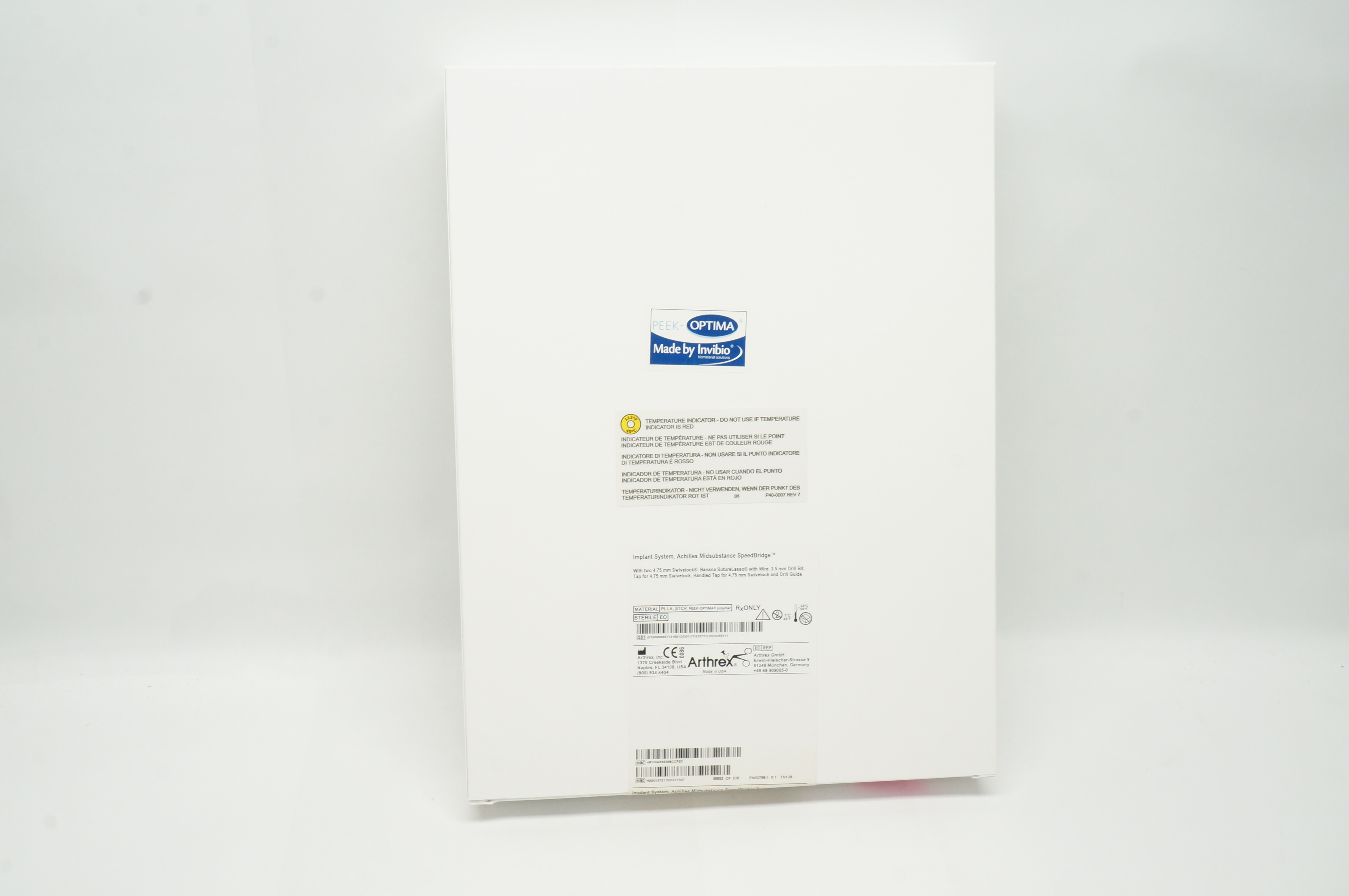 Arthrex AR-8929BC-CP Implant System Achilles Midsubstance SpeedBridge (x)