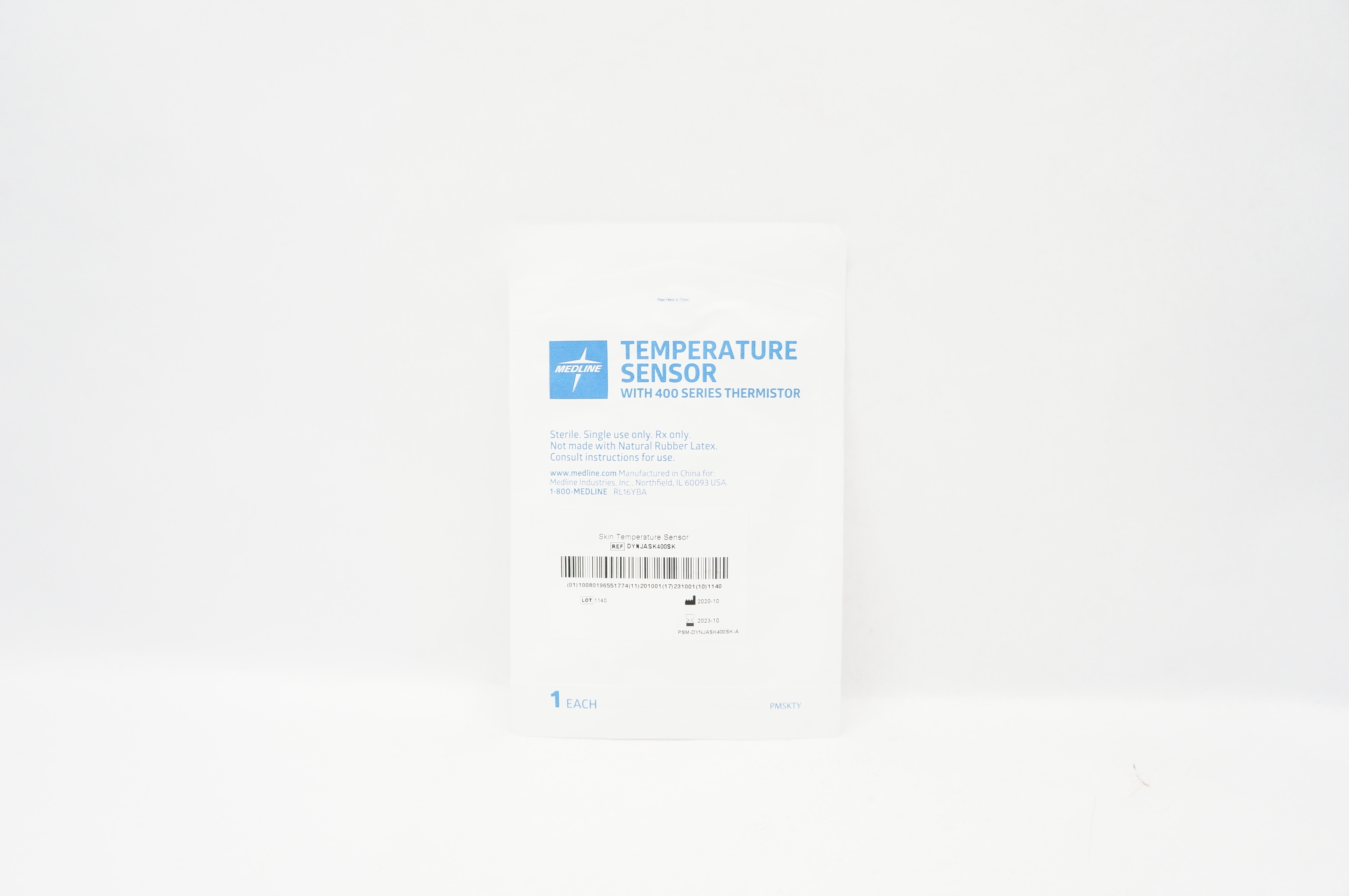 Medline DYNJASK400SK Skin Temperature Sensor