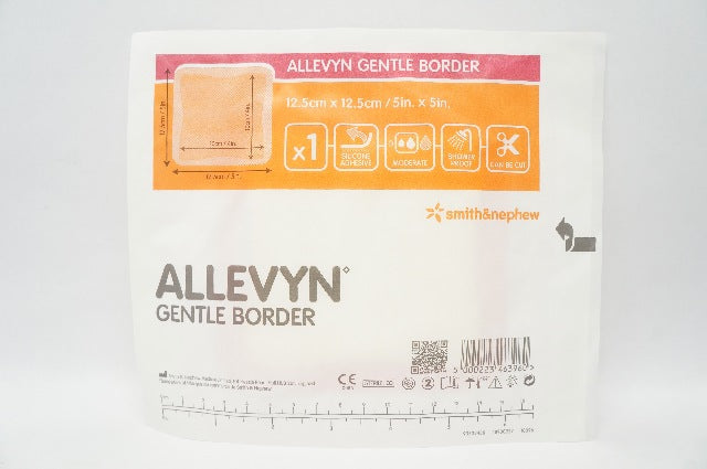Smith&Nephew 66800279 Allevyn Gentle Border 5inch x 5inch (x)