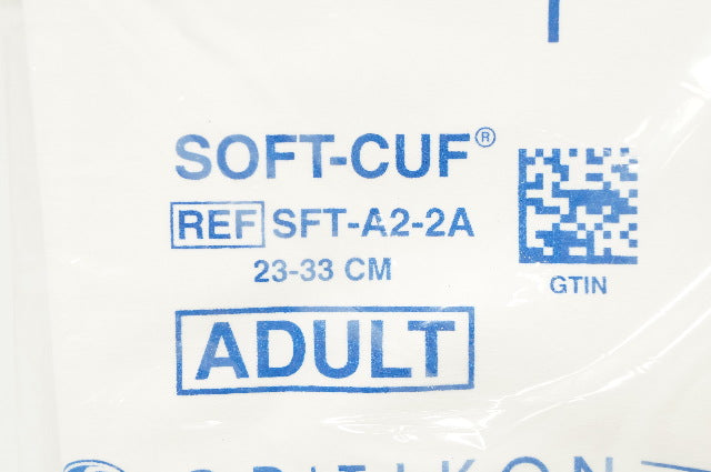 GE Medical SFT-A2-2A Soft-Cuf Critikon Blood Pressure Cuffs Adult 23-33 cm