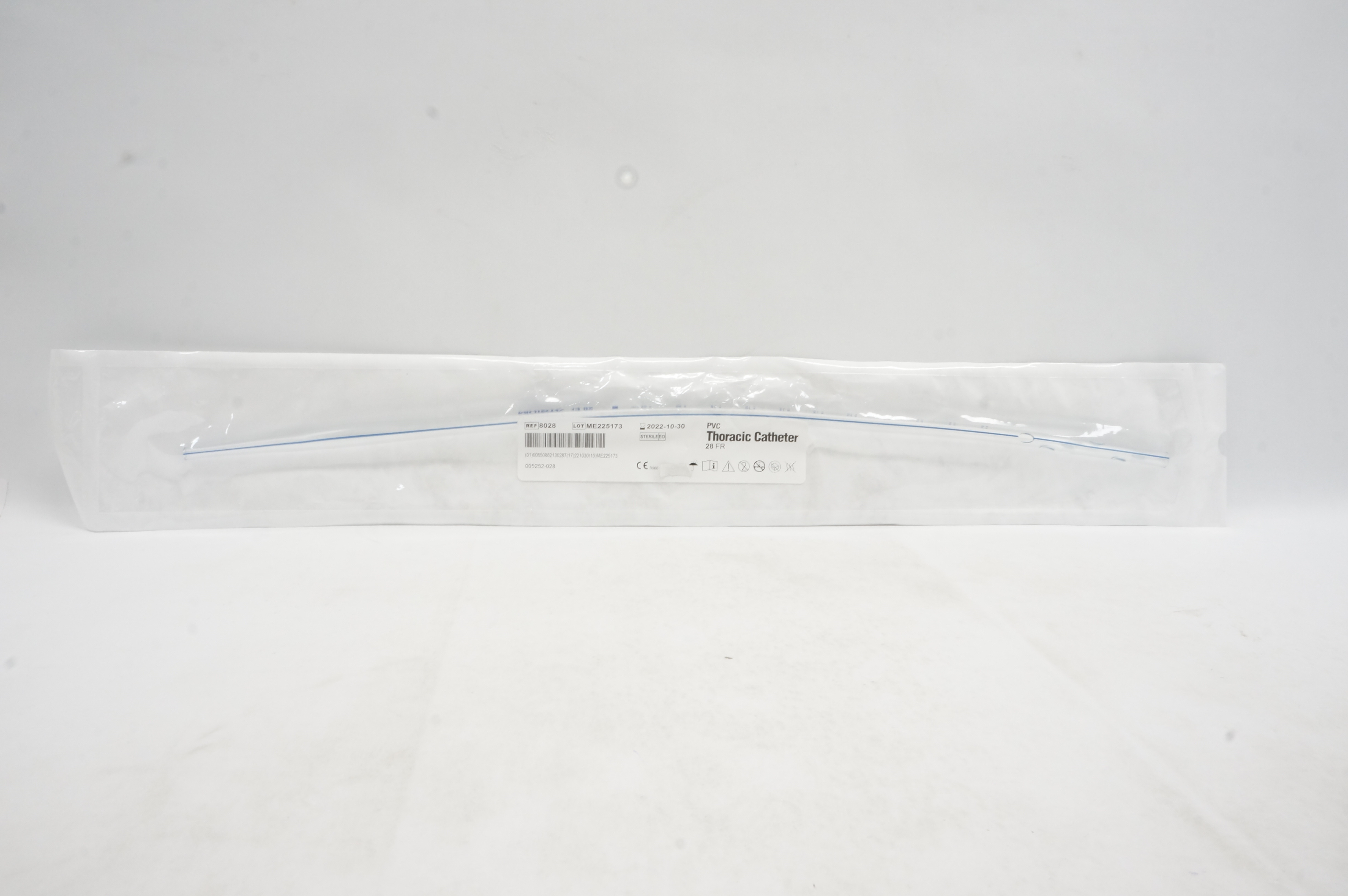 Atrium 8028 PVC Thoracic Catheter 28Fr.