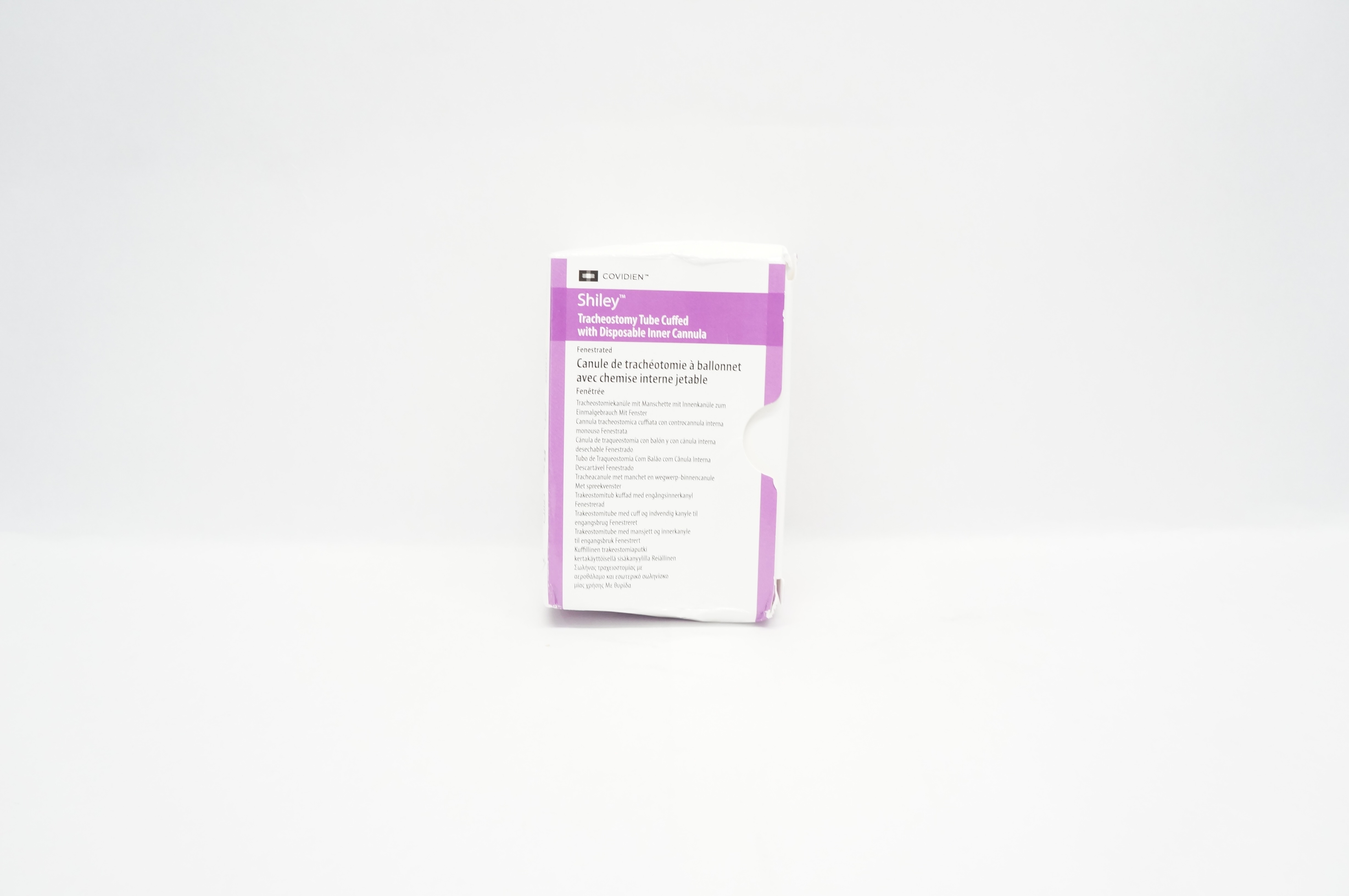 Covidien 4DFEN Shiley Tracheostomy Tube Cuffed 5.0 ID x 9.4 OD x 20.0 x 62mm (x)