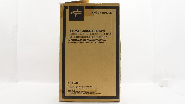 Medline DYNJP2208P Eclipse Surgical Gown - Box of 30