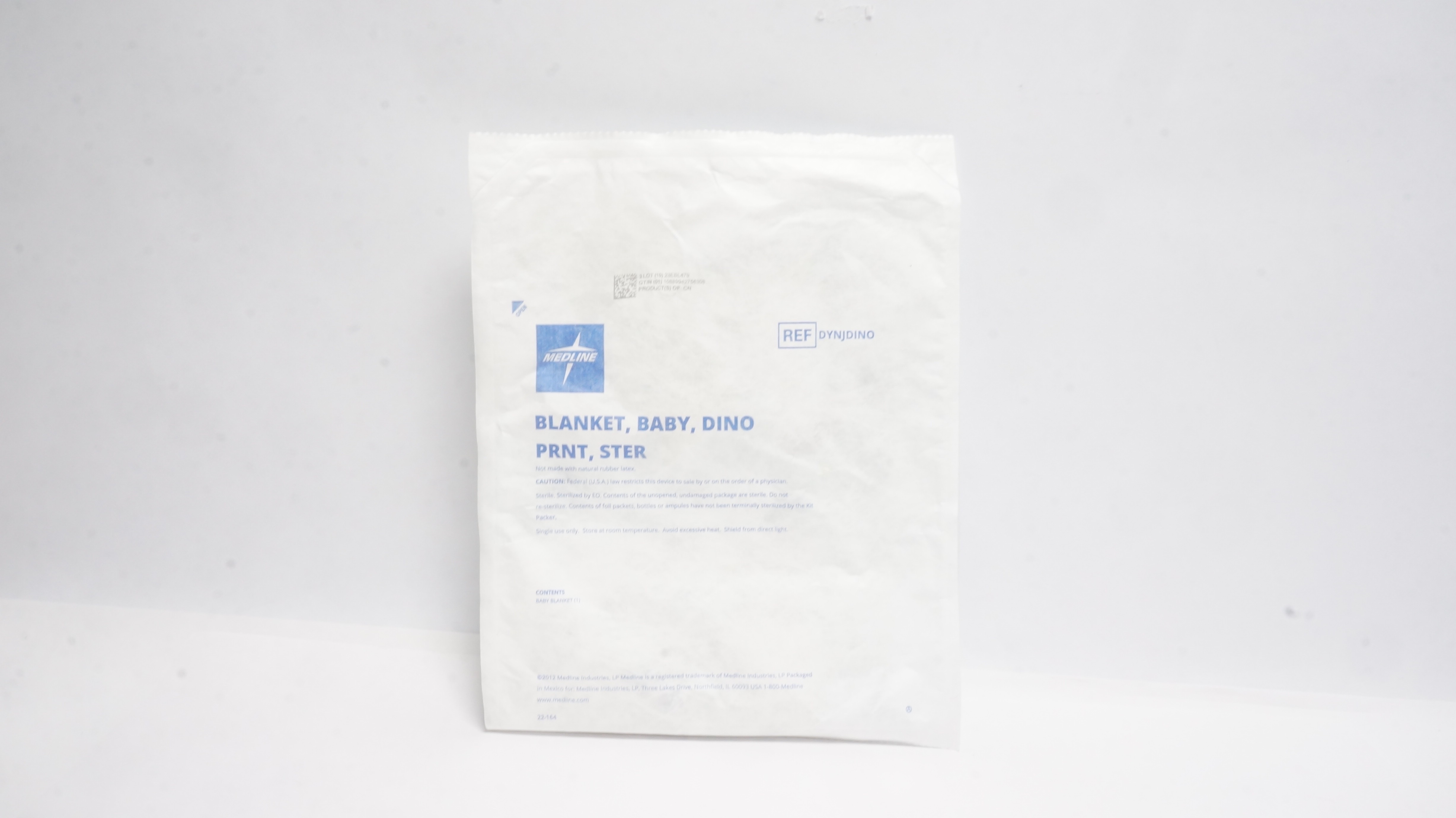 Medline DYNJDINO Blanket,Baby.Dino PRNT, STER