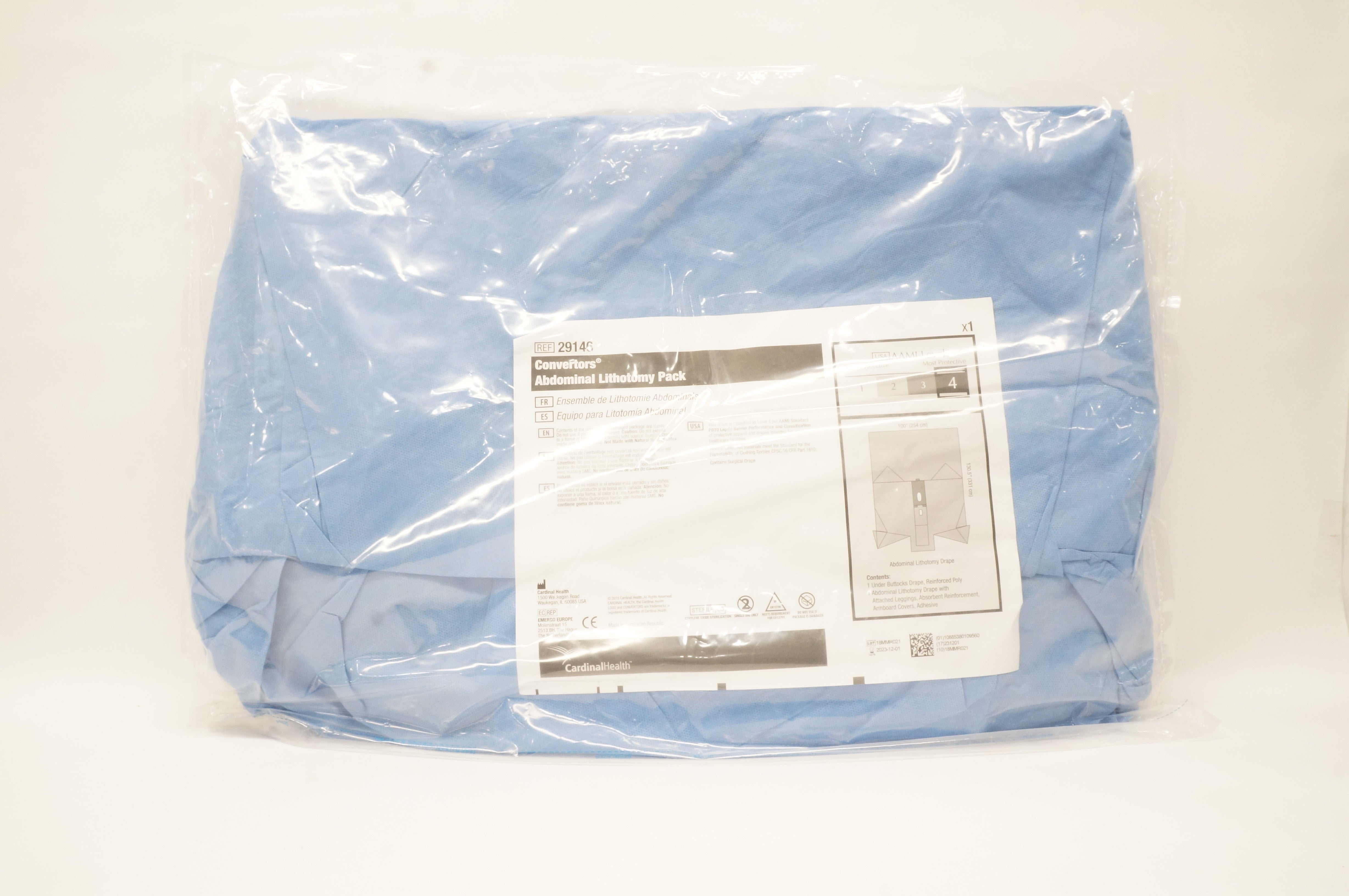 Cardinal Health 29146 Convertors Abdominal Lithotomy Pack