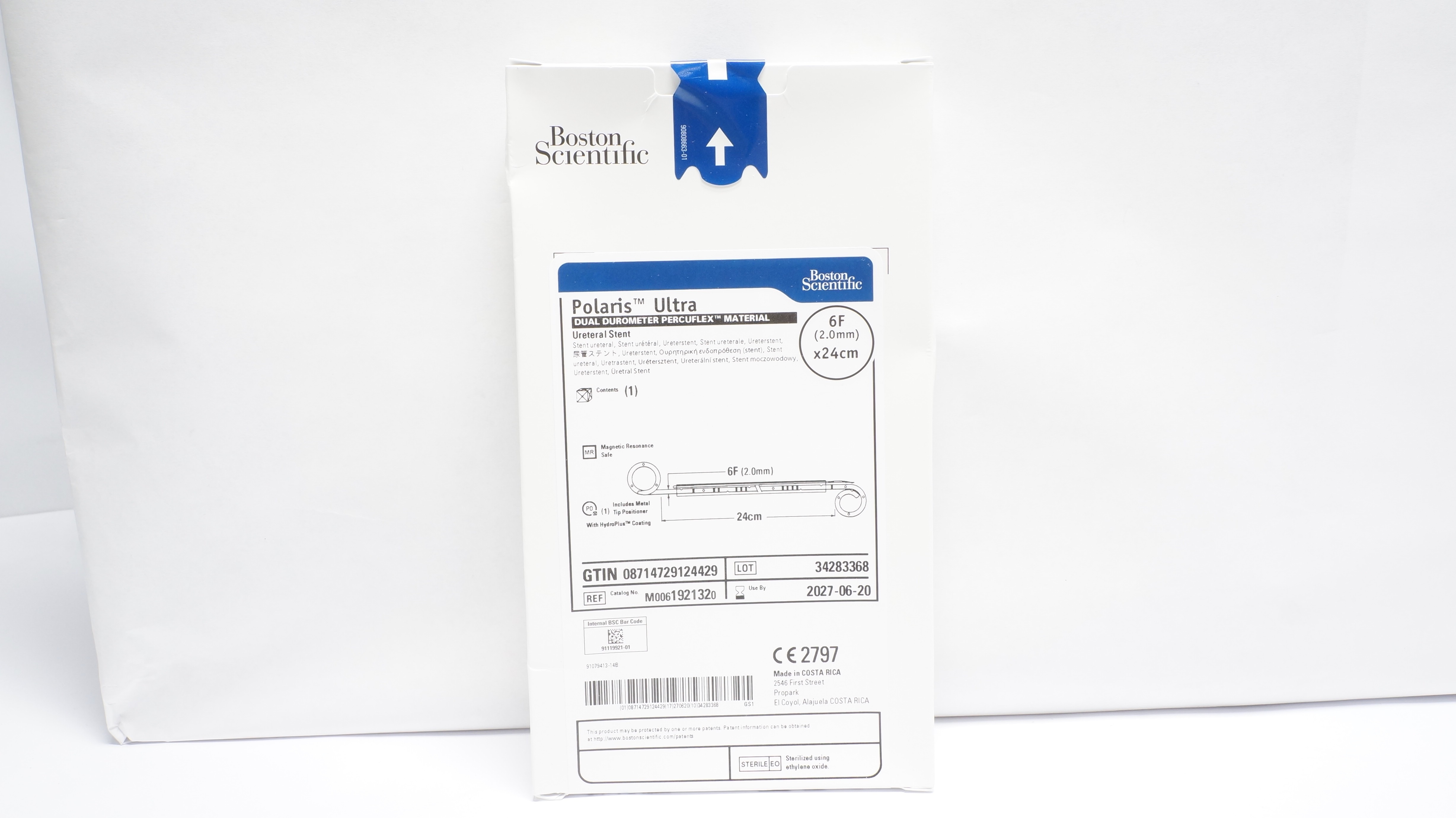 Boston Scientific M0061921320 Polaris Ultra Ureteral Stnt 6F x 24cm
