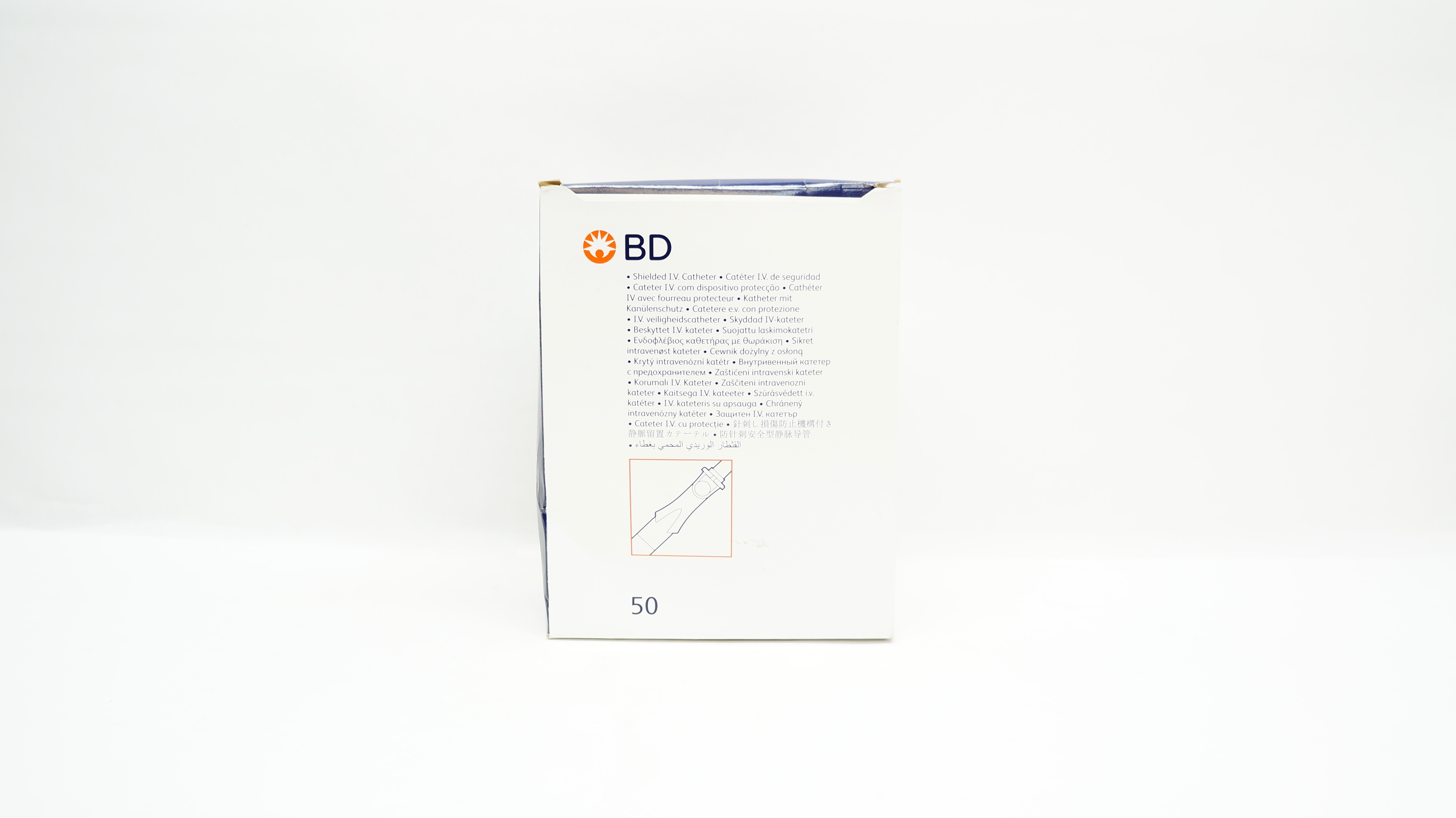 BD 382544 Autoguard BC Shielded IV Cath.18GA x 1.16inch 95ml/min - Box of 50