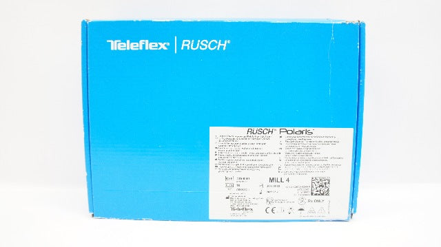 Teleflex 4150040 Rusch Polaris Laryngoscope Blade for Fiber Optic Sys-Boxof10(x)