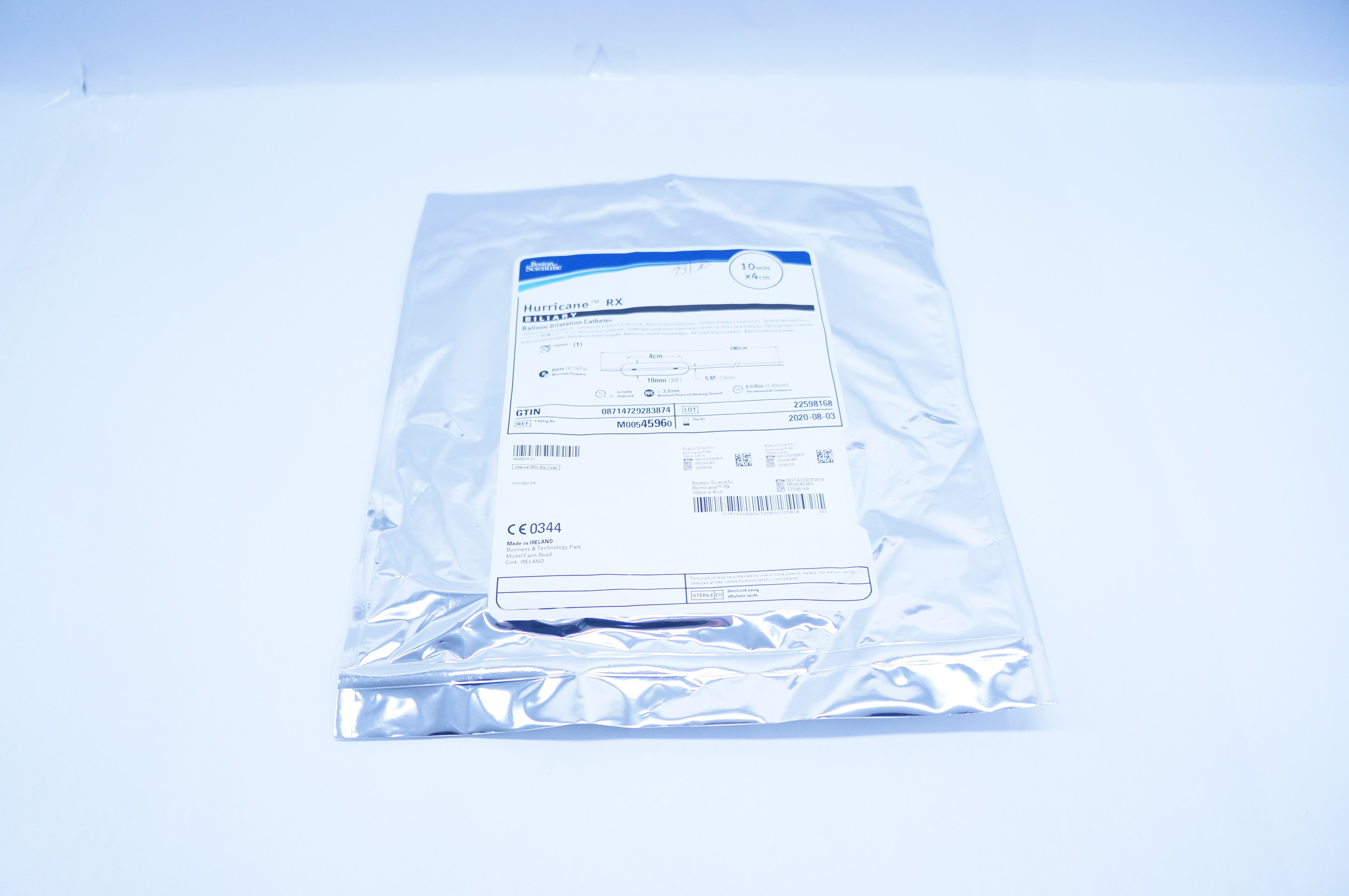 Boston Scientific 4596 Balloon Dilatation Cath. 5.8F x 180cm (x)