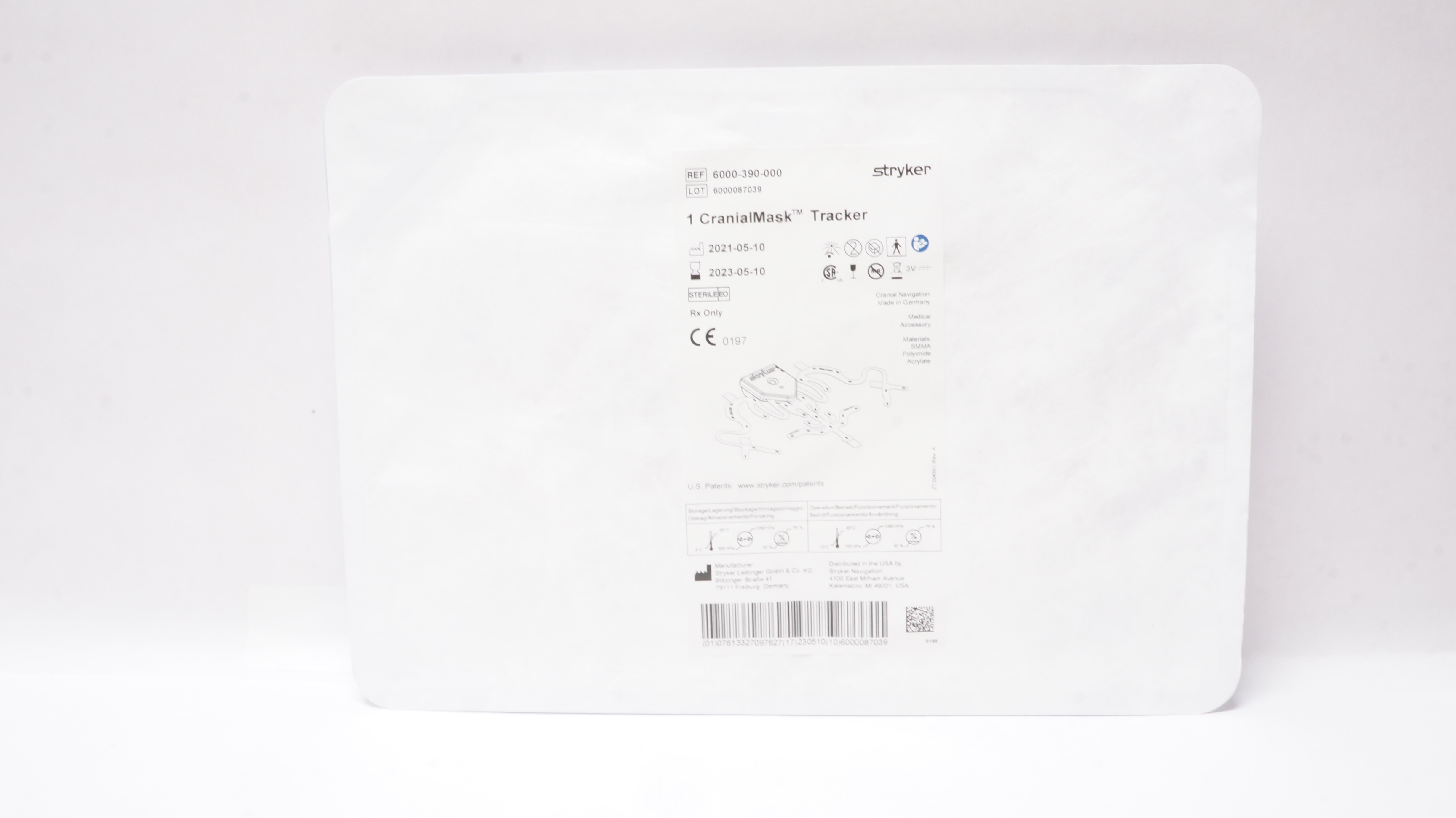 Stryker 6000-390-000 1 CranialMask Tracker (x)