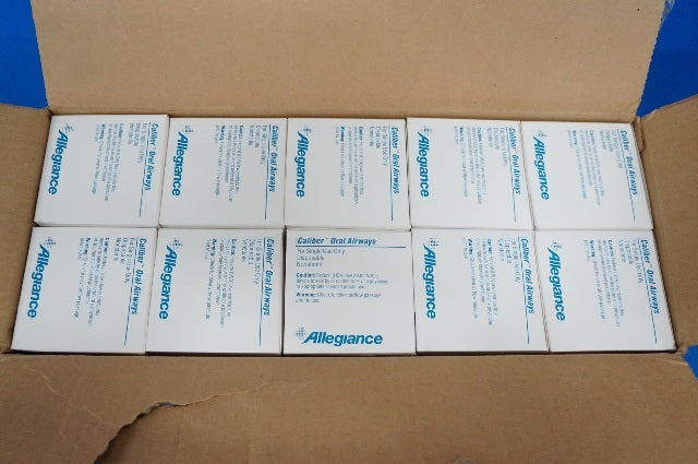 Allegiance 1227100 Caliber Oral airways Size 100mm ~ Box of 1000