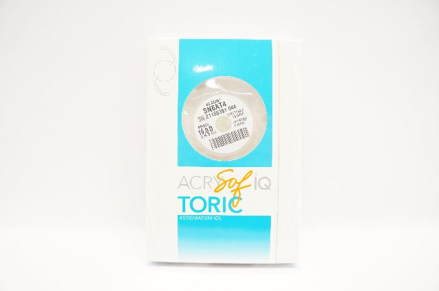 Alcon SN6AT4 ACRYSof IQ Toric Astigmatism IOL 19.0D 2.25D CYL 13.0mm x 6.0mm (x)