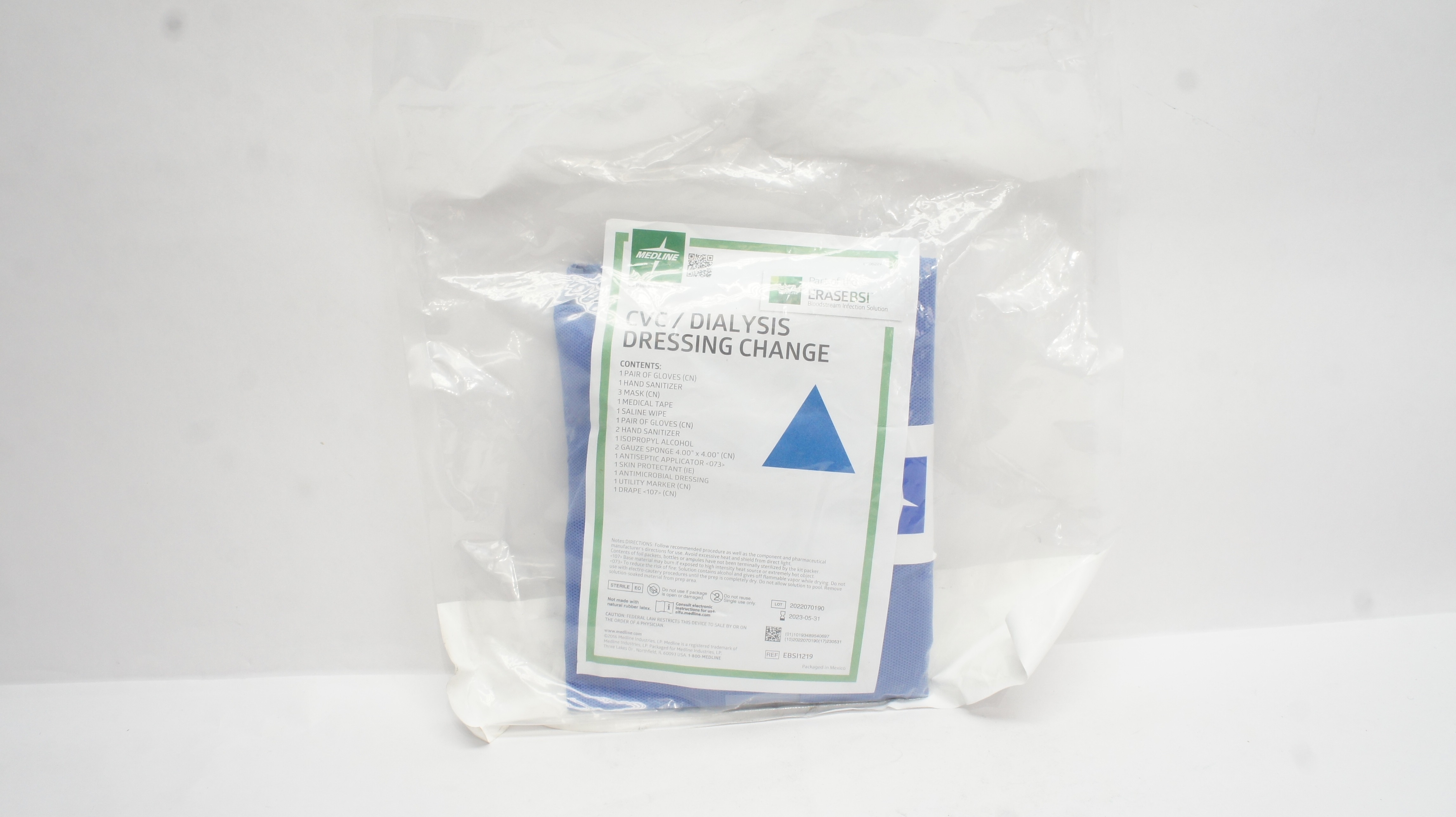 Medline EBSI1219 ERASEBSI CVC/Dialysis Dressing Change (x)