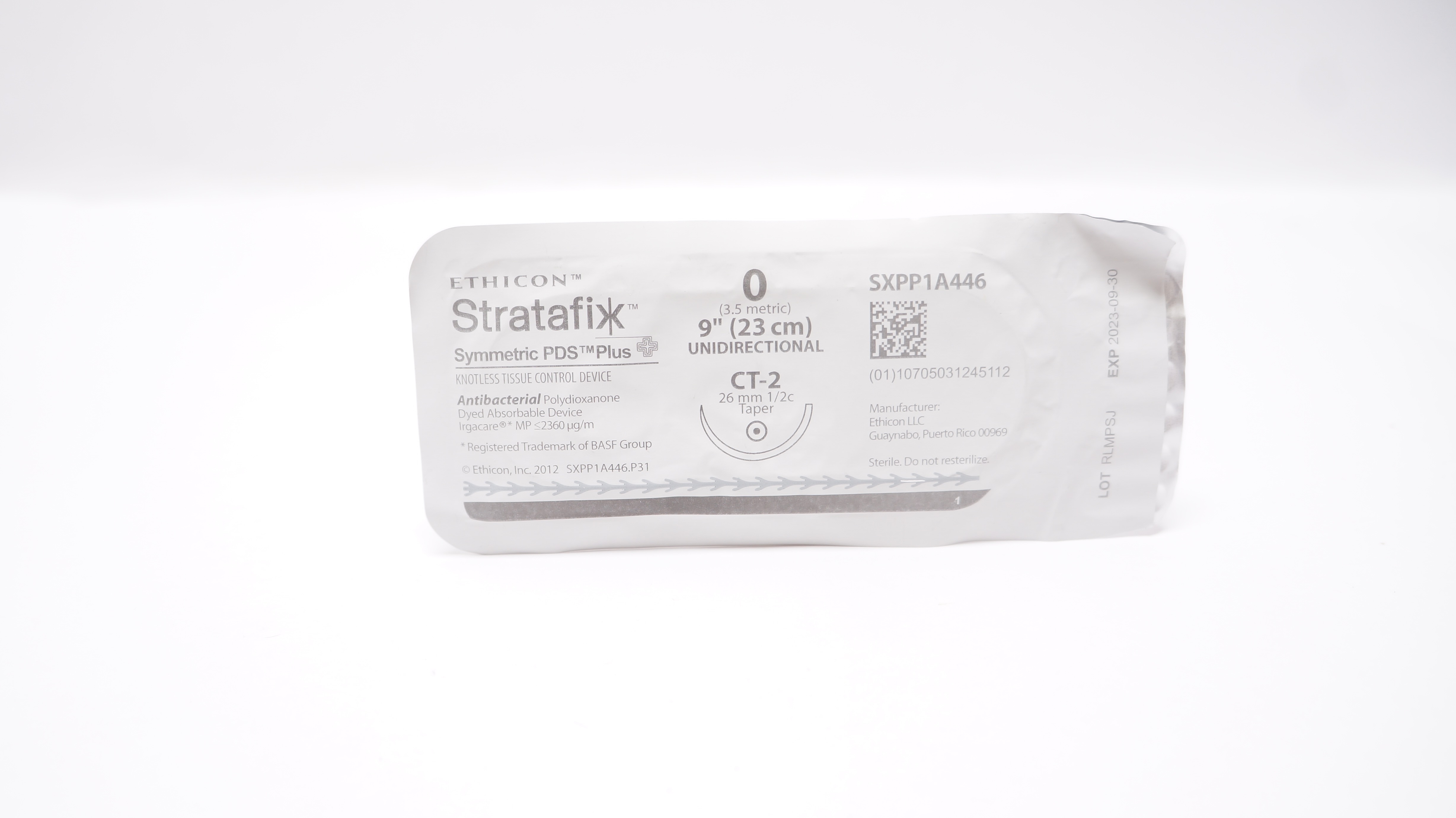 Ethicon SXPP1A446 0 Stratafix Polydioxanone Stre  CT-2 26mm 1/2c Taper 9inch (x)