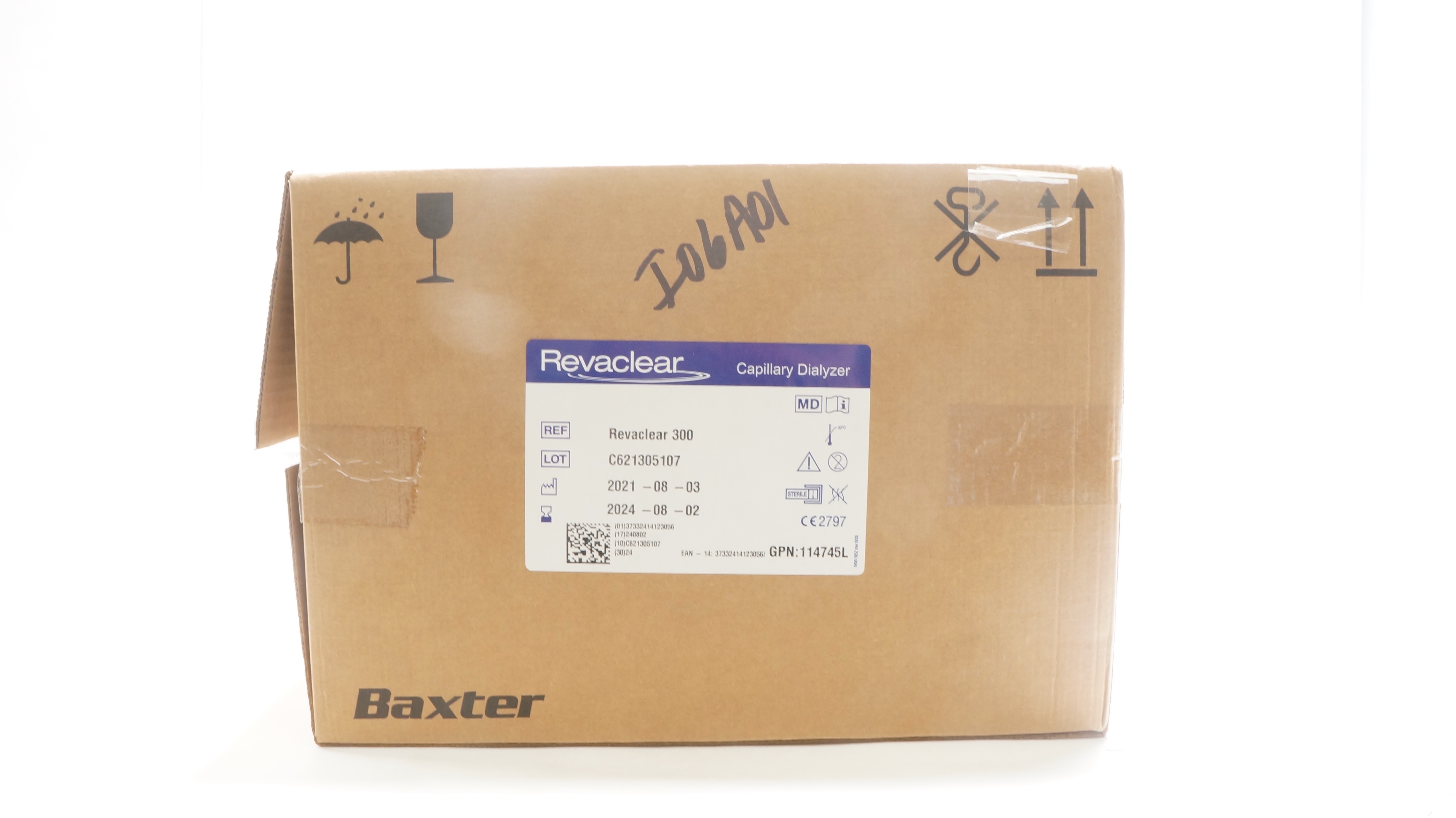 Gambro Renal Revaclear 300 Baxter Capillary Dialyzer (x) - Box of 24